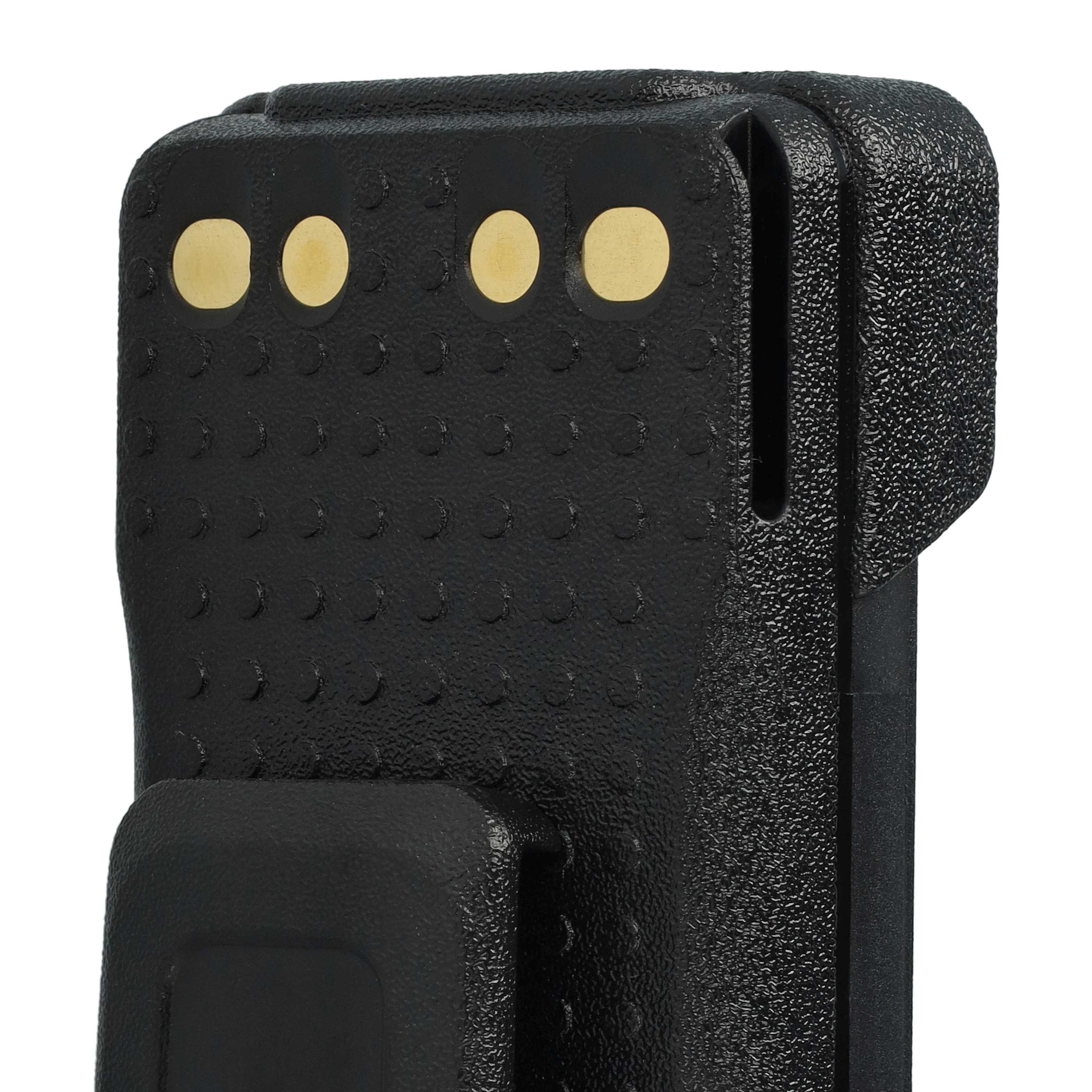 Radio 5x Battery replaces Motorola PMNN4416, PMNN4415AR, PMNN4415, PMNN441 - 1800 mAh 7.4 V Li-Ion + Belt Clip