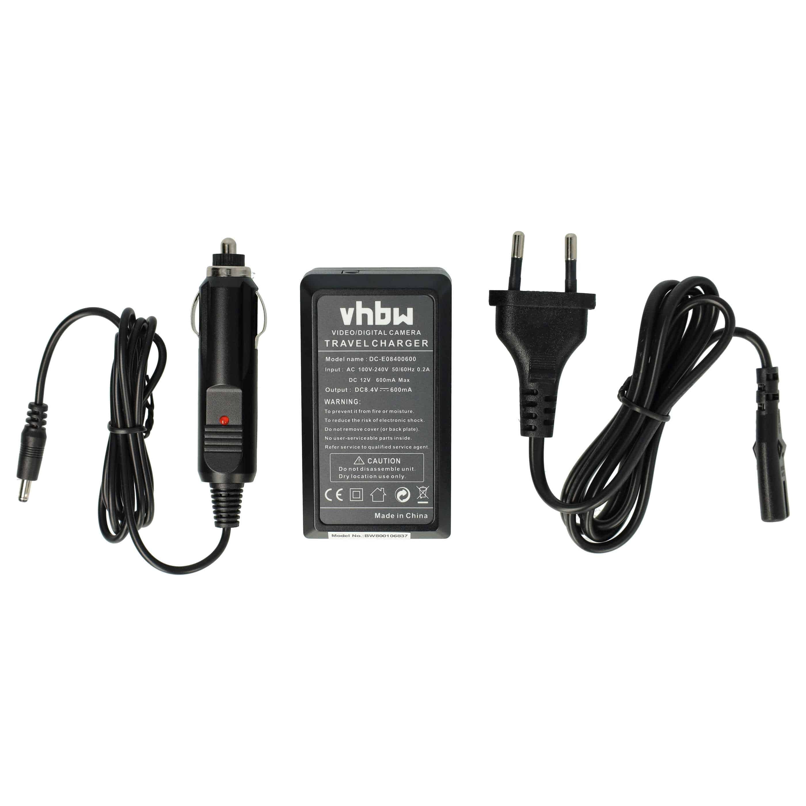 Battery Charger suitable for AG-AC8 Camera etc. - 0.6 A, 8.4 V