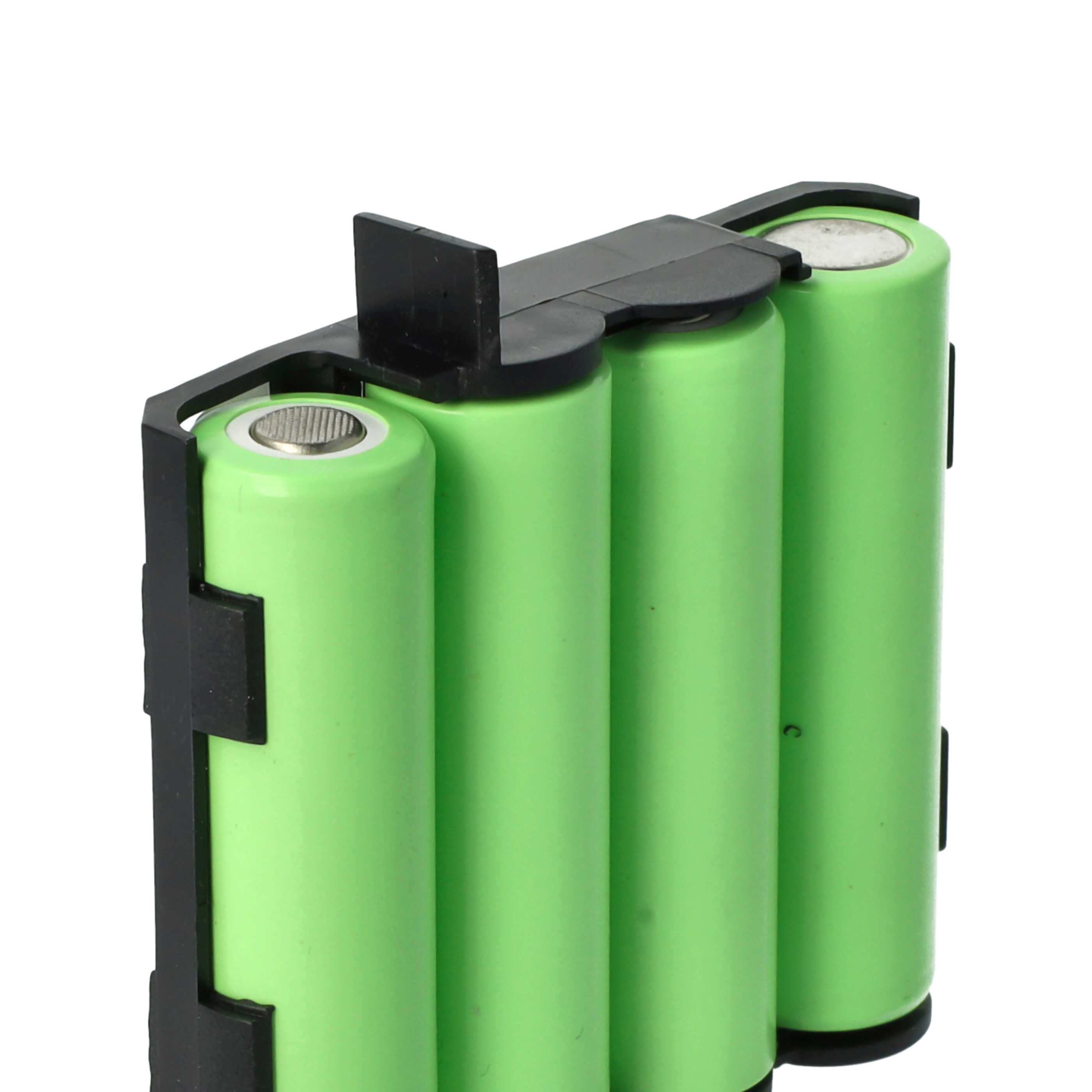 Batería reemplaza Compex 4H-AA2000 para tecnología médica - 1500 mAh, 4,8 V