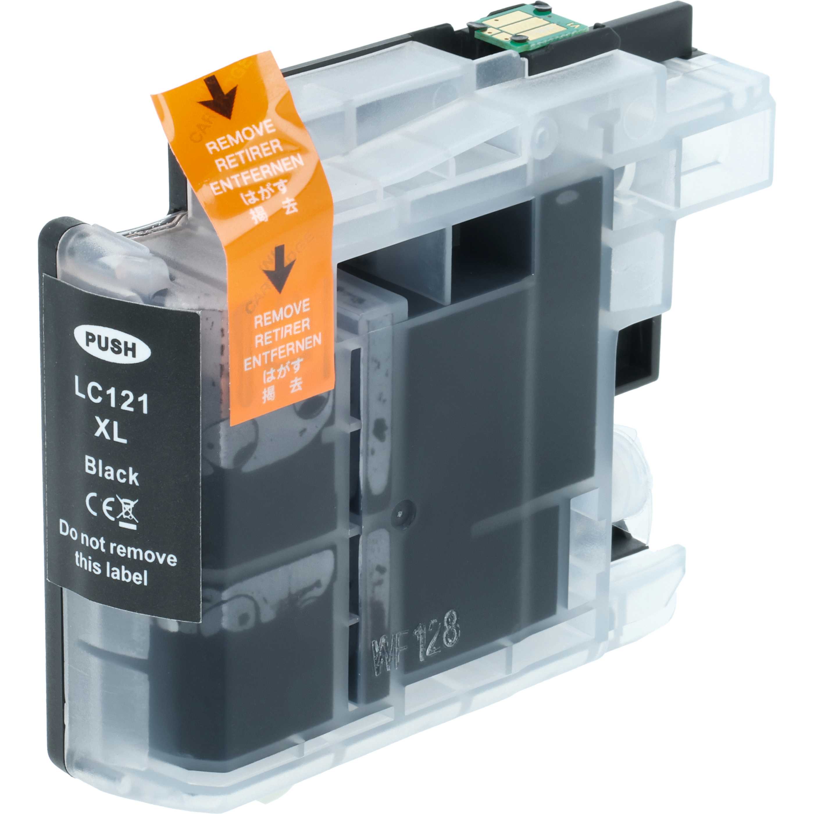 5x Set cartucce di inchiostro sostituisce Brother LC121BK, LC121C, LC121 per stampante - B/C/M/Y 62 ml + chip