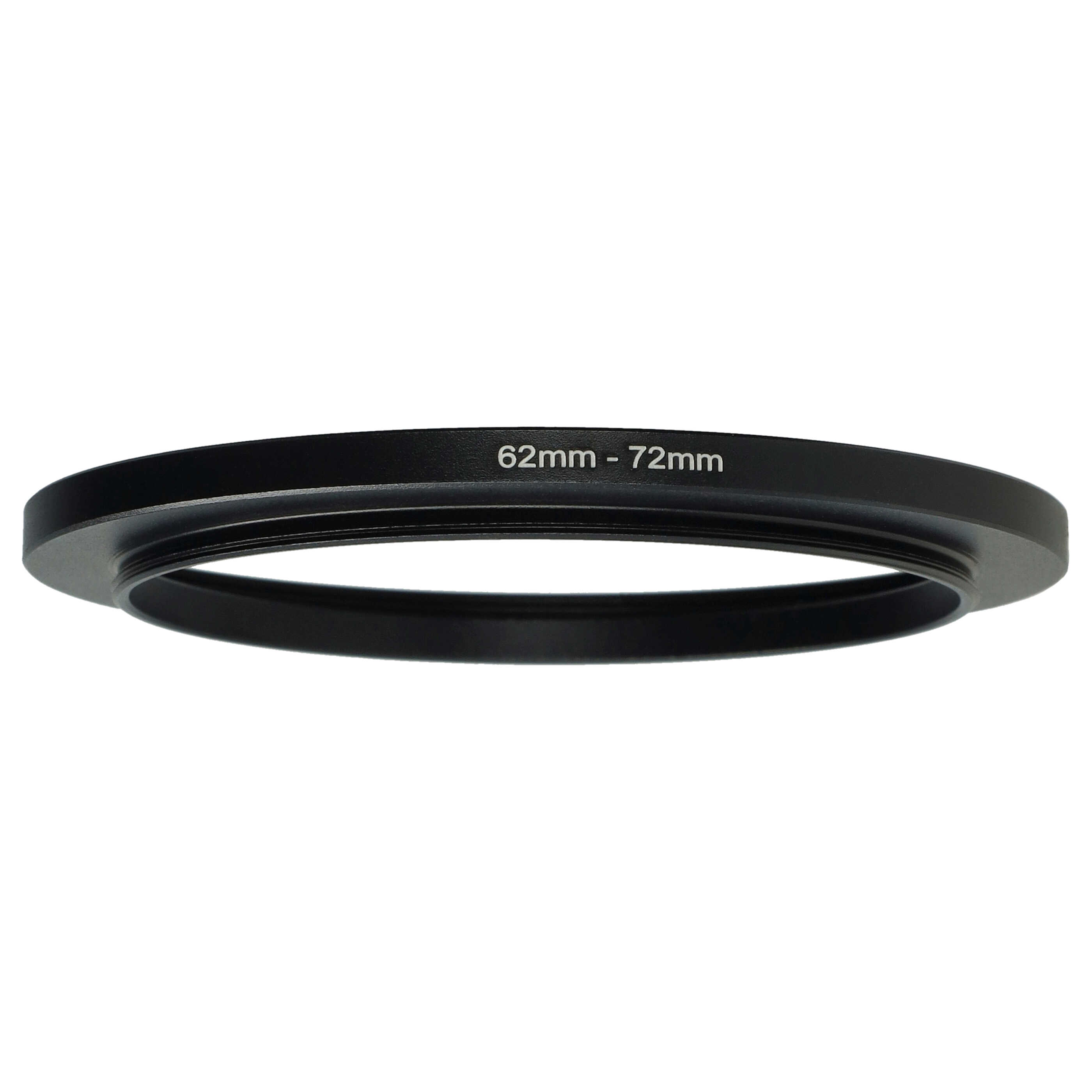 Step-Up Ring Adapter of 62 mm to 72 mm for various Camera Lens - Filter Adapter