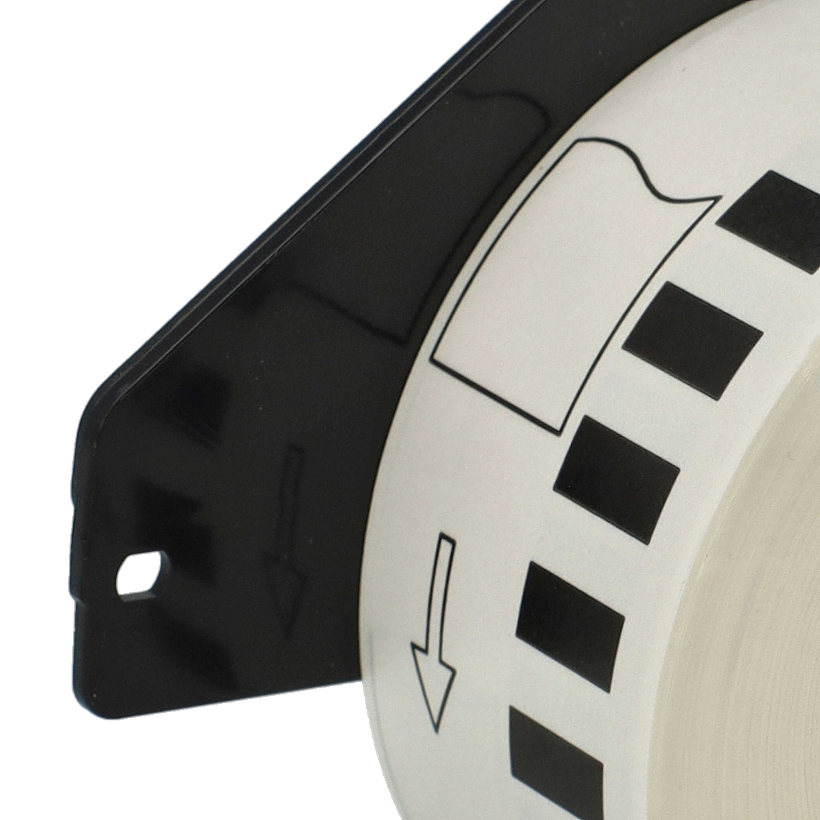 3x Label Roll replaces Brother DK-22210 Labeller - 29 mm x 30.48 m + Holder