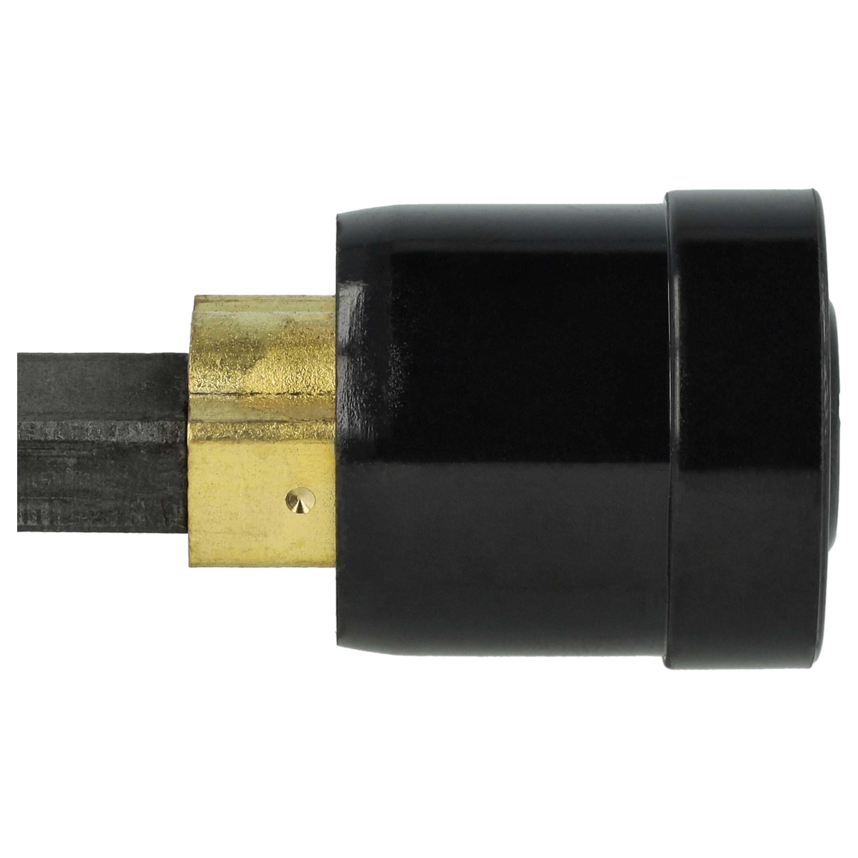 2x Kohlebürste als Ersatz für Rems 4039976120388, 562212R220 für Elektrowerkzeug - 6,3 x 14,2 x 15mm