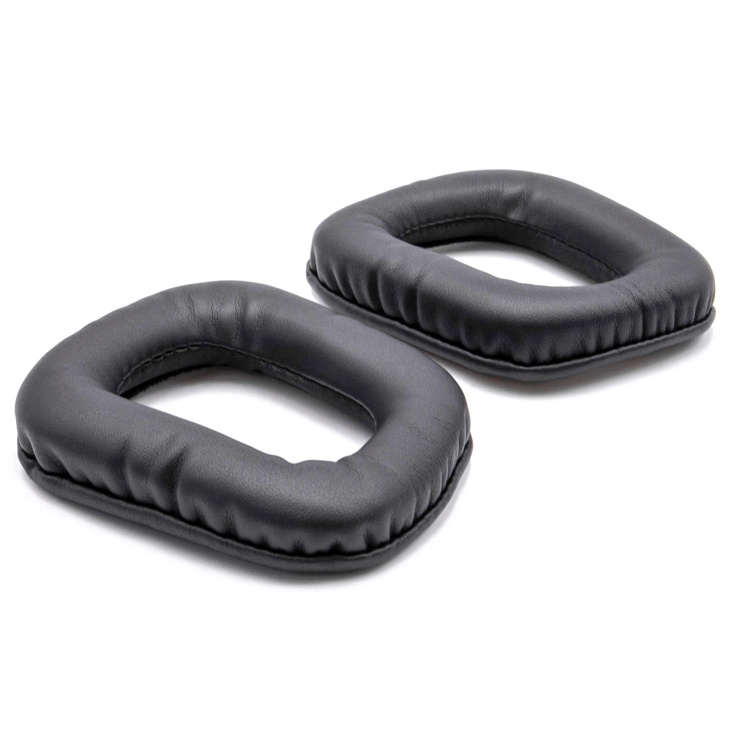 2x Poduszki do słuchawek Logitech G930, czarne