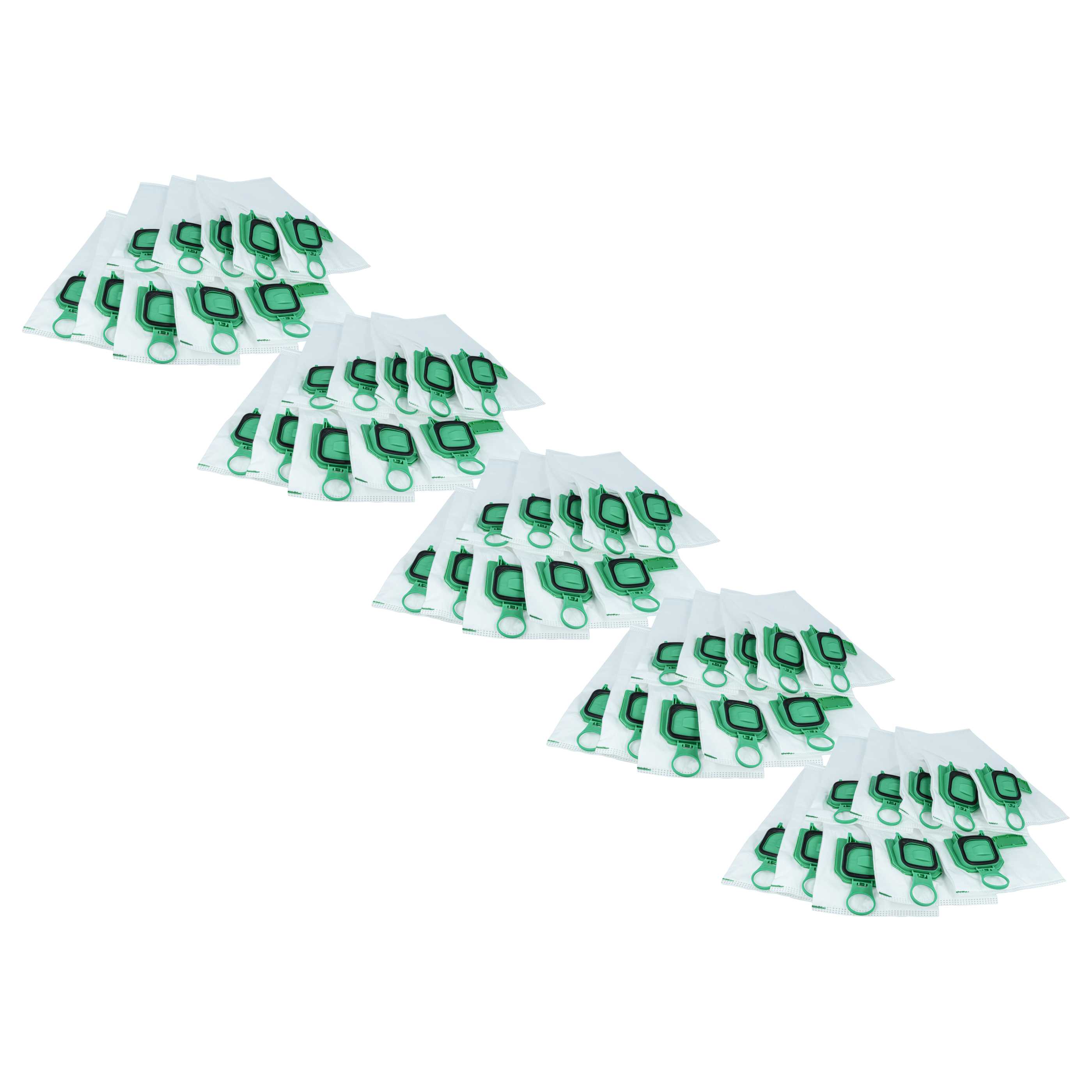 50x Sac remplace Vorwerk FP140/150 pour aspirateur Vorwerk - microfibre non tissée