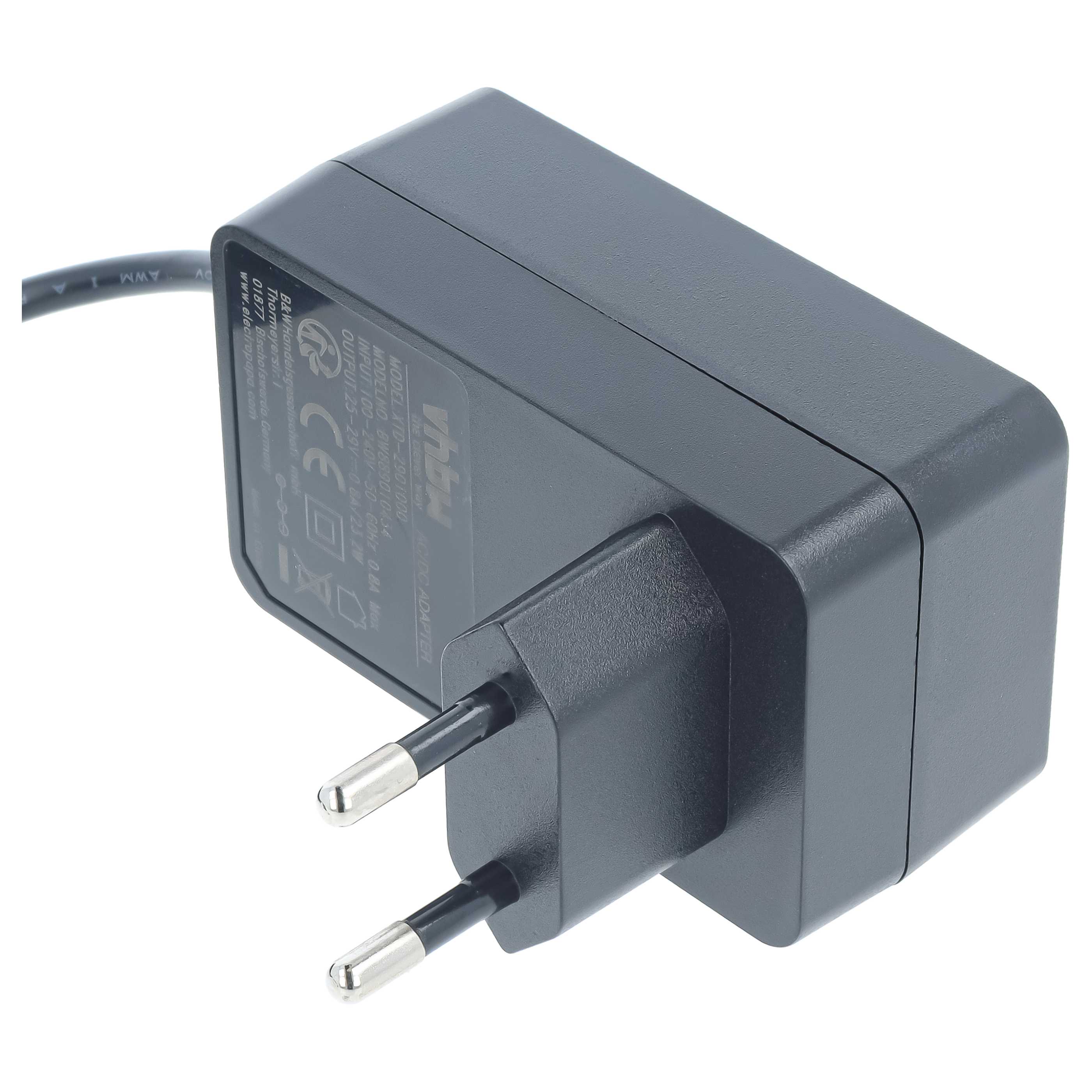 Netzteil passend für Grundig, Eureka, Beko, Genius Saugroboter-Ladestation u.a. - 140 cm Kabellänge