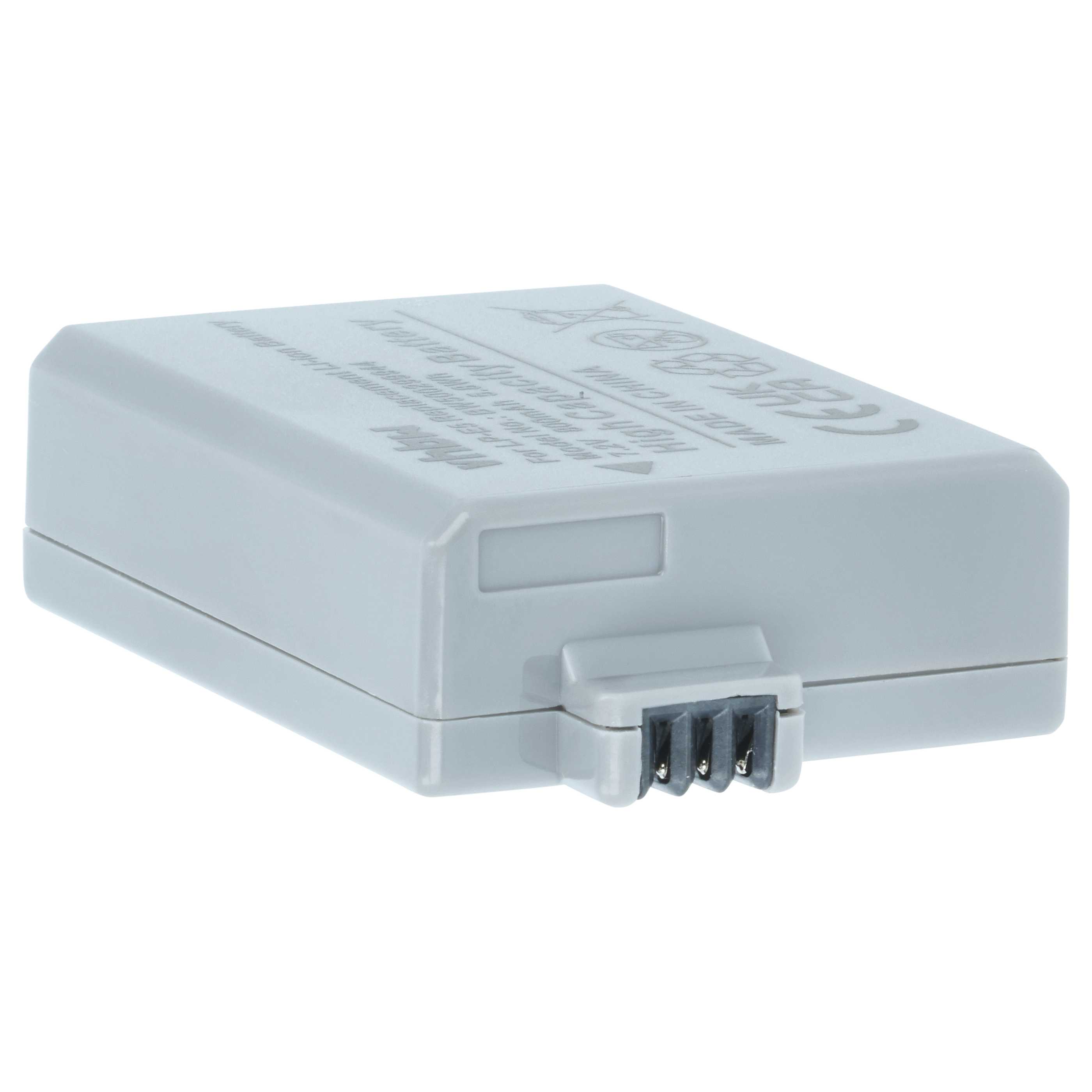 Batteria sostituisce Canon LP-E5, LC-E5 per fotocamera - 800mAh 7,2V Li-Ion