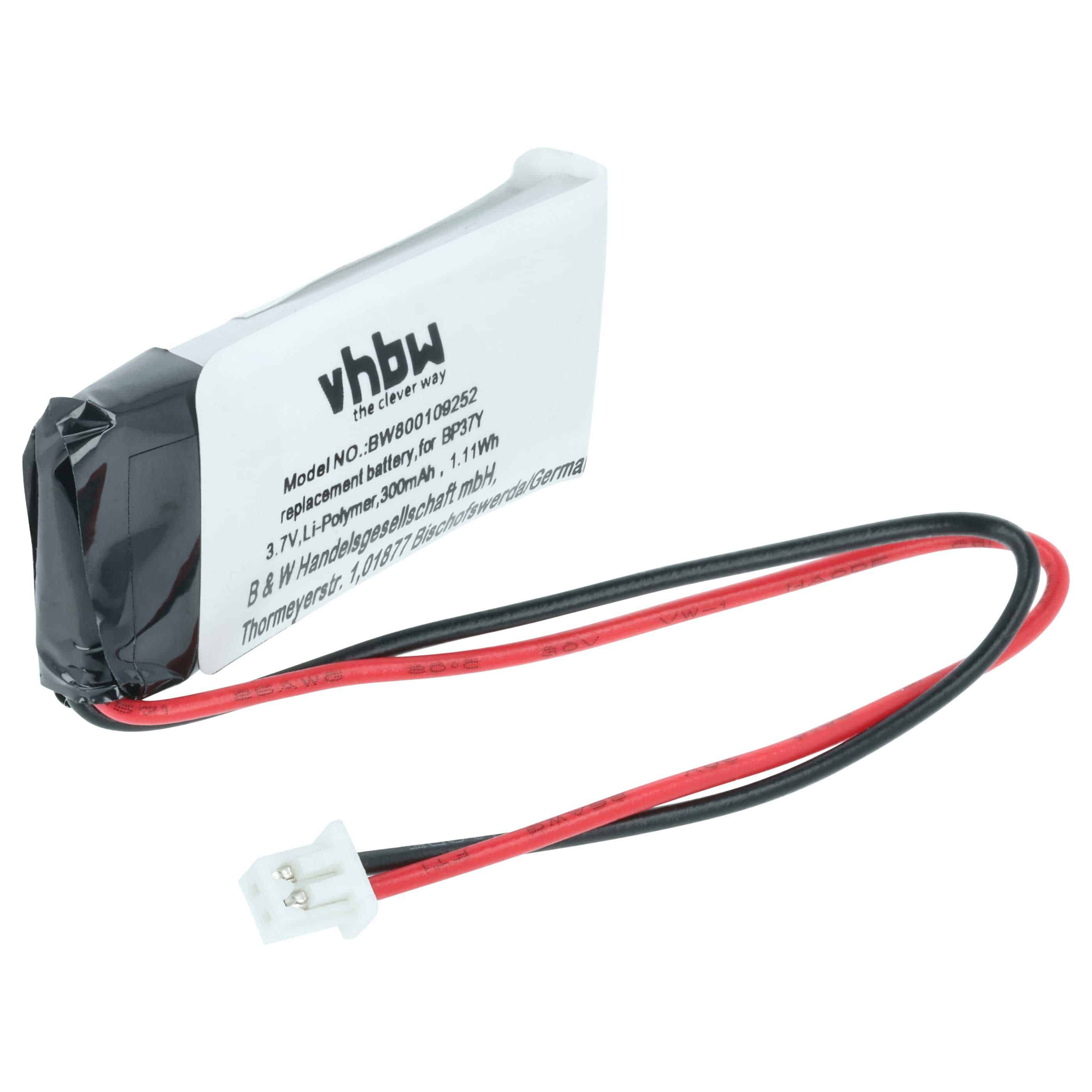 Dog Trainer Battery replaces BP37Y - 300 mAh 3.7 V Li-polymer
