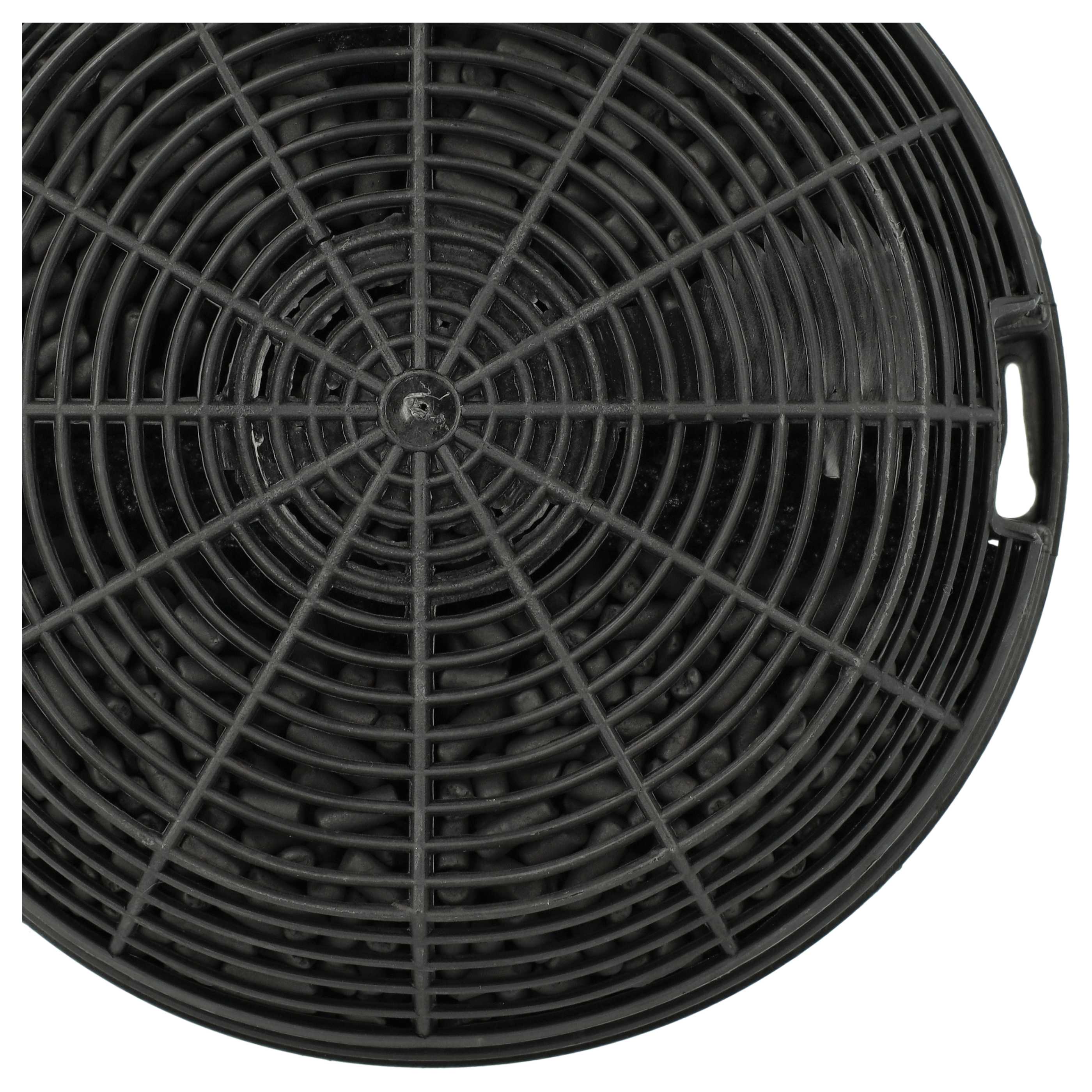 4x Filtres à charbon actif remplace AEG 50292969008, AMC023, 4055046520, 9029800571 pour hotte Privileg