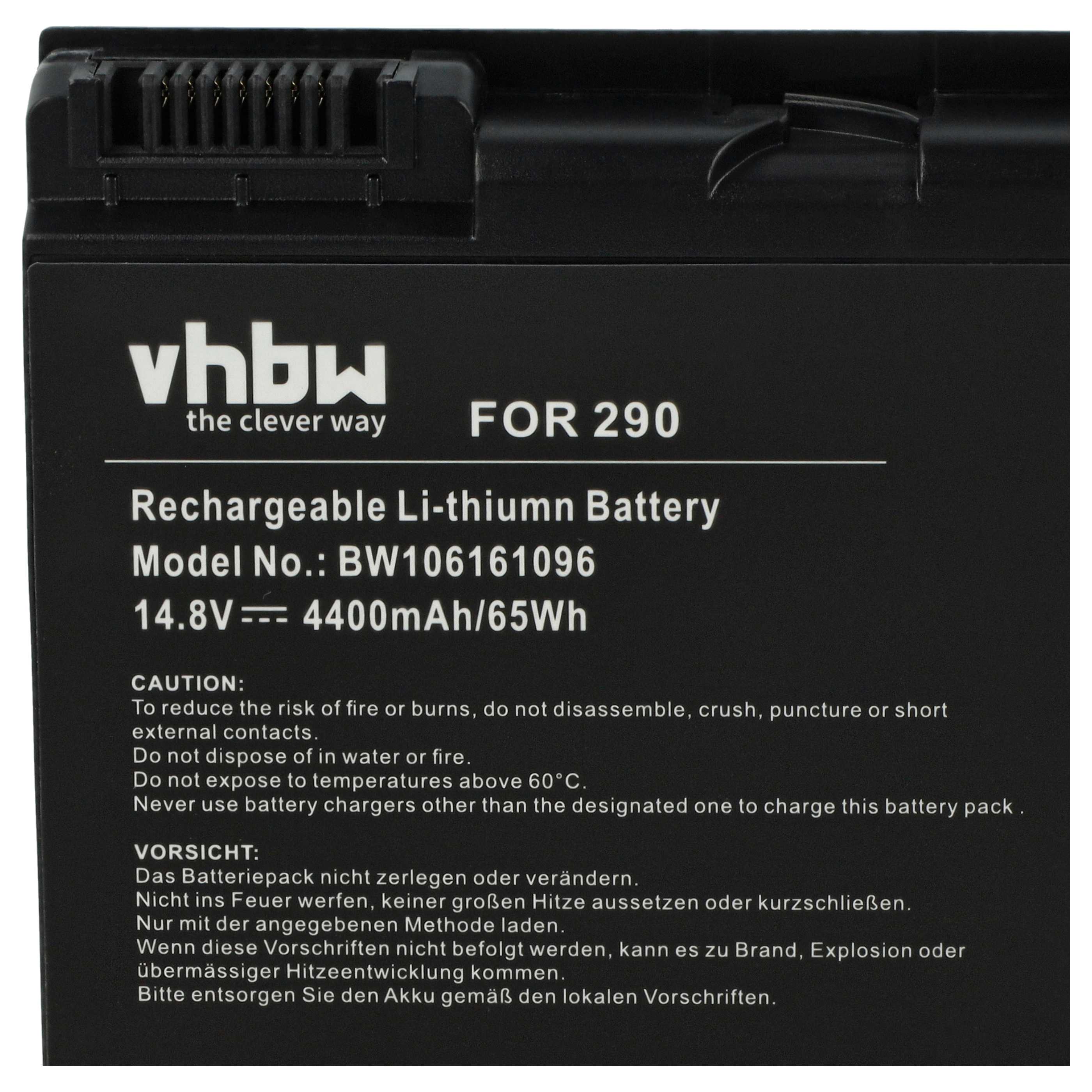 Akumulator do laptopa zamiennik Acer BATCL50L /BATCL51L, BATCL50L, A5525024 - 4400 mAh 14,8 V Li-Ion, czarny