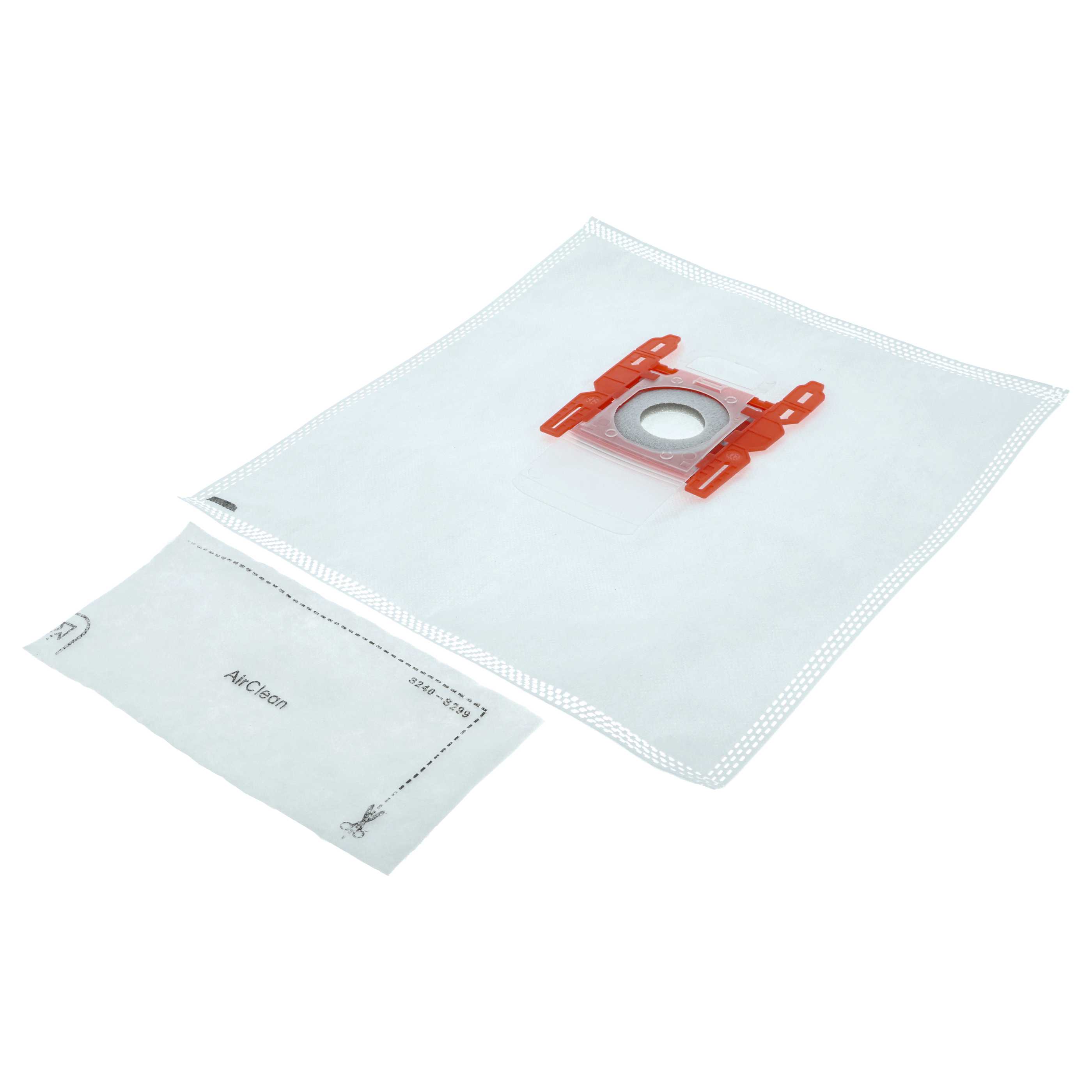 Kit filtre + sac 12 pcs remplace Adix Aldi SI108, SI200, SI 200 pour aspirateur Bosch