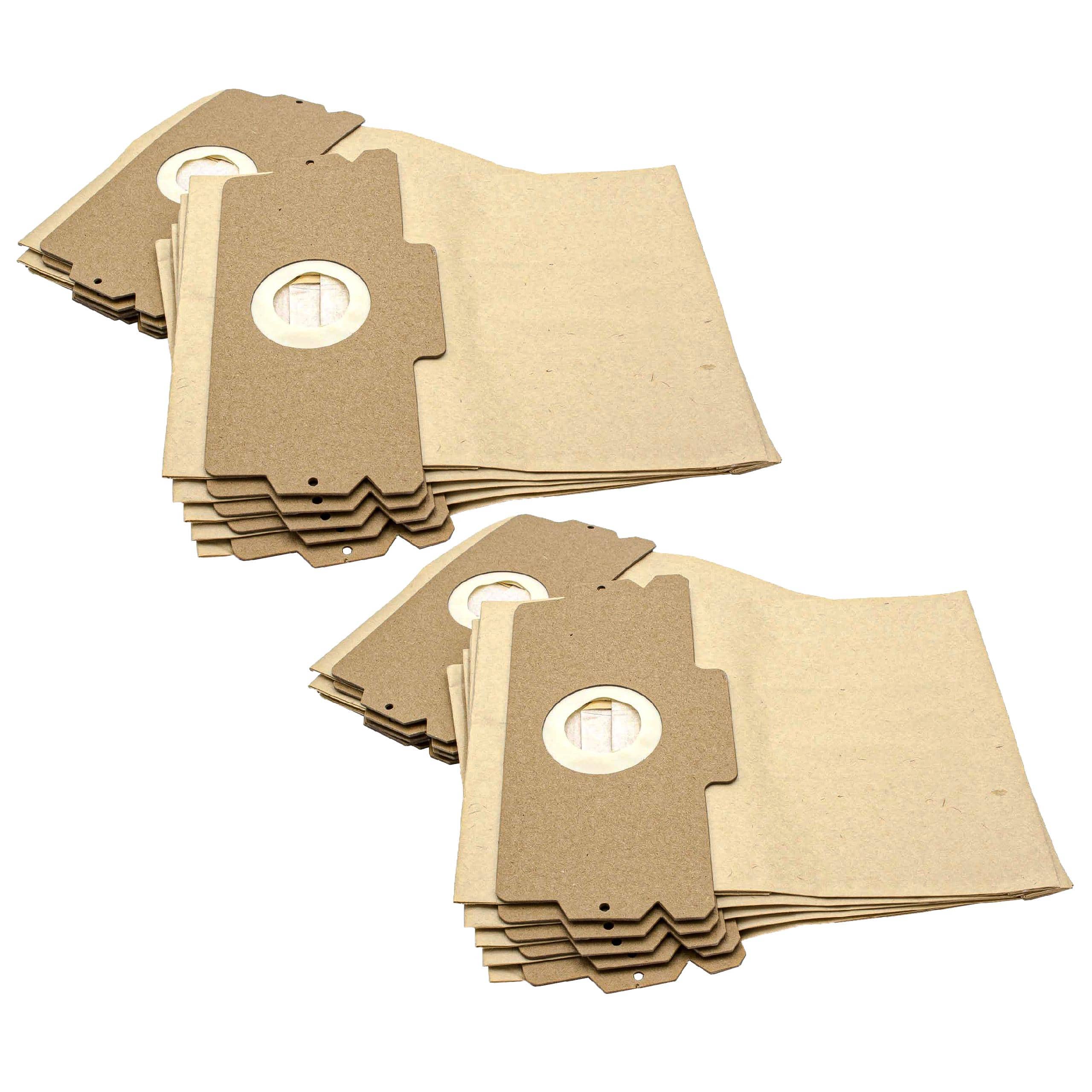 20x Sac remplace AEG 2681032092 pour aspirateur Hanseatic - papier