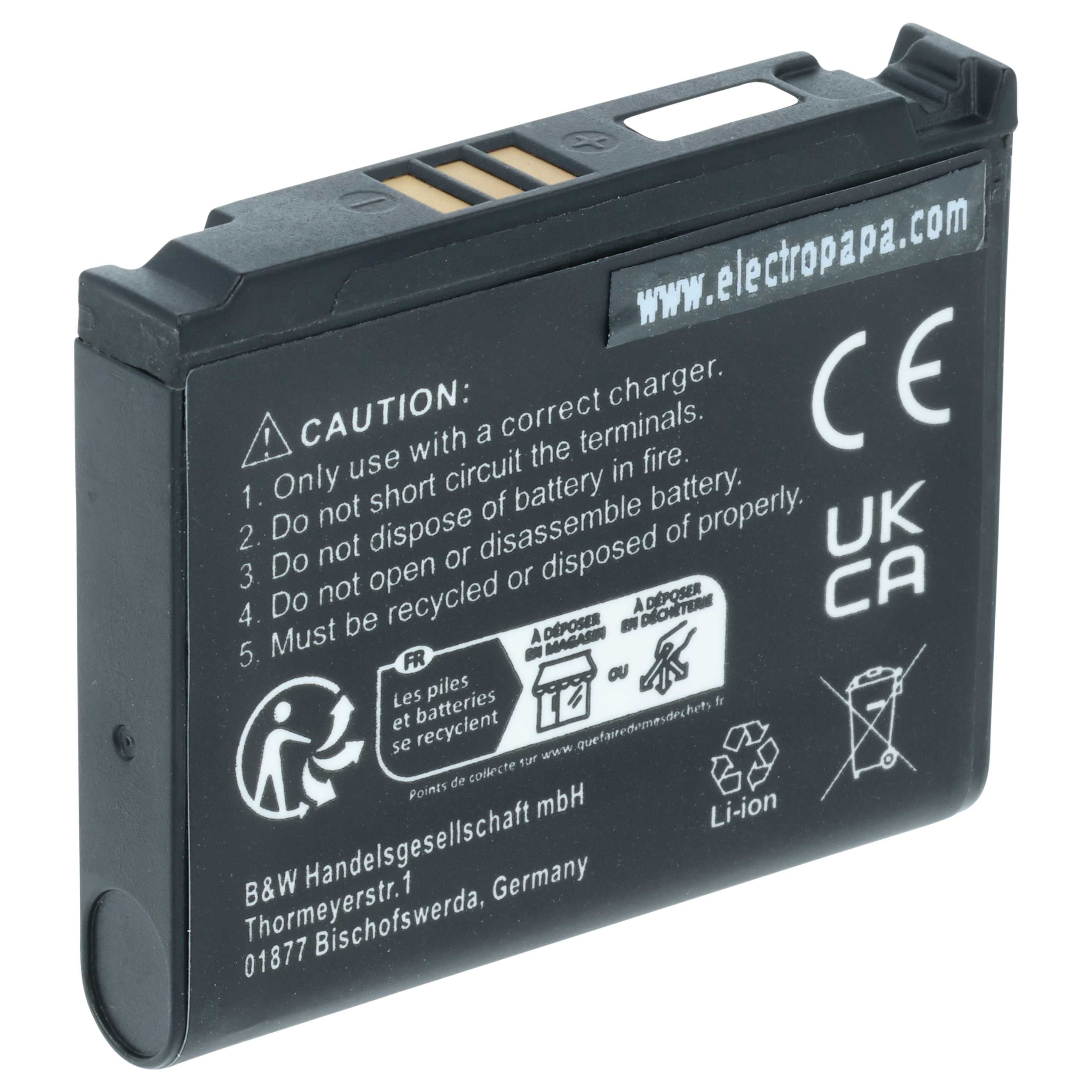 Akumulator do telefonu smartfona zamiennik Samsung AB653039CEC, AB653039CE, AB653039CC - 800 mAh 3,7 V Li-Ion