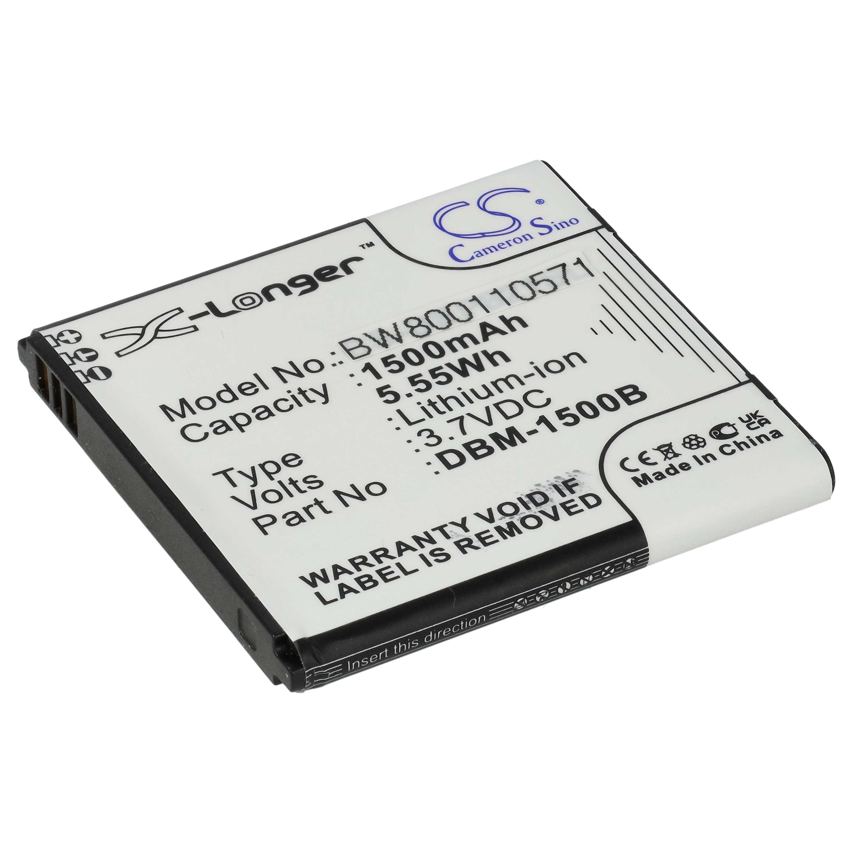 Akumulator do telefonu smartfona zamiennik Doro DBM-1500B - 1500 mAh 3,7 V Li-Ion