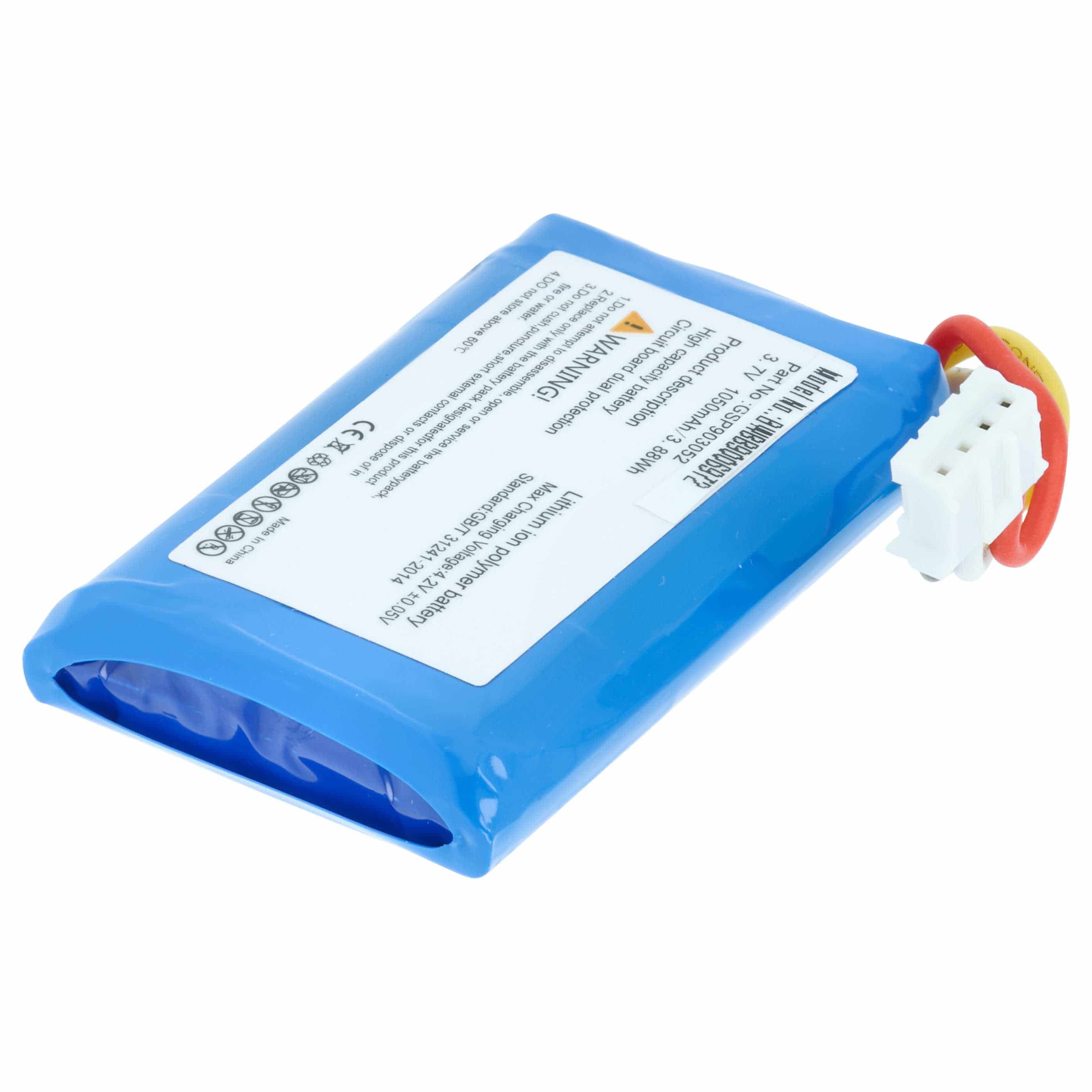 Akumulator do głośnika zamiennik JBL GSP903052 - Li-Ion 1050mAh
