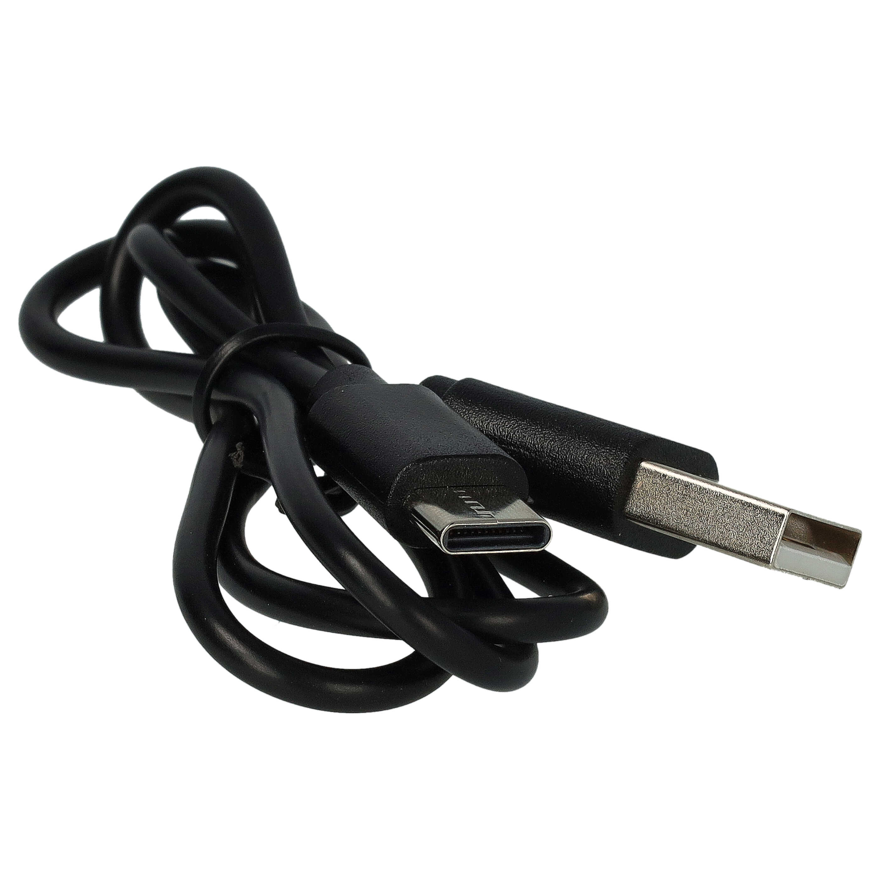 2x Battery replaces Canon LP-E6 - 2250mAh, 7.4V, Li-Ion, with USB C Socket