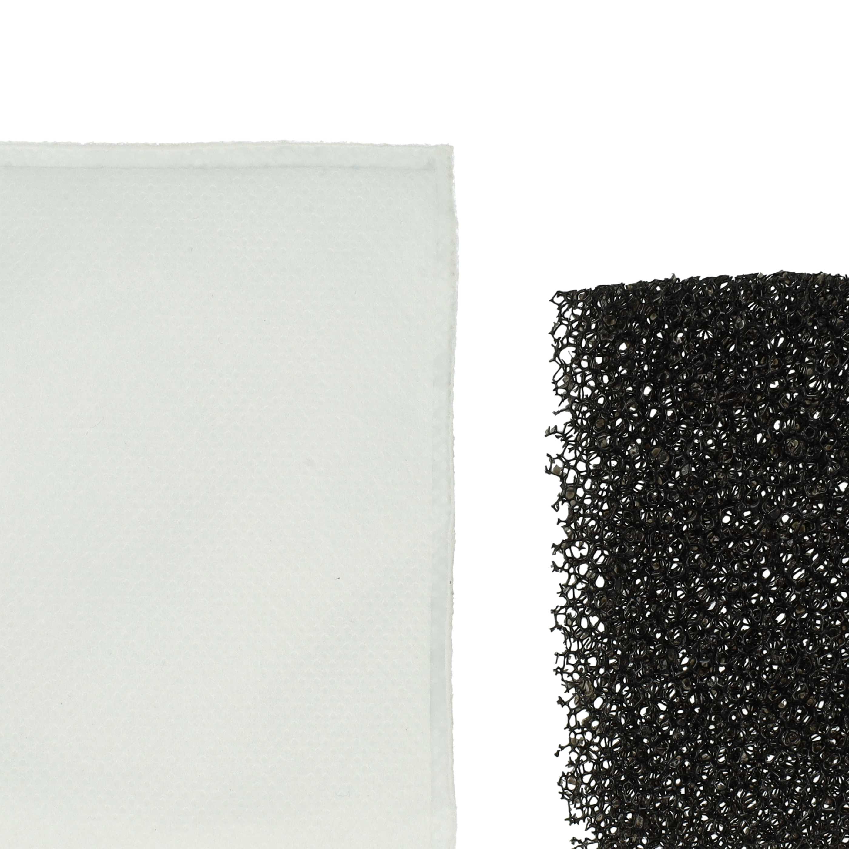 2x Filter replaces AEG/Electrolux 9001969873, 4071387353 for Zanussi Vacuum Cleaner, filter class H11