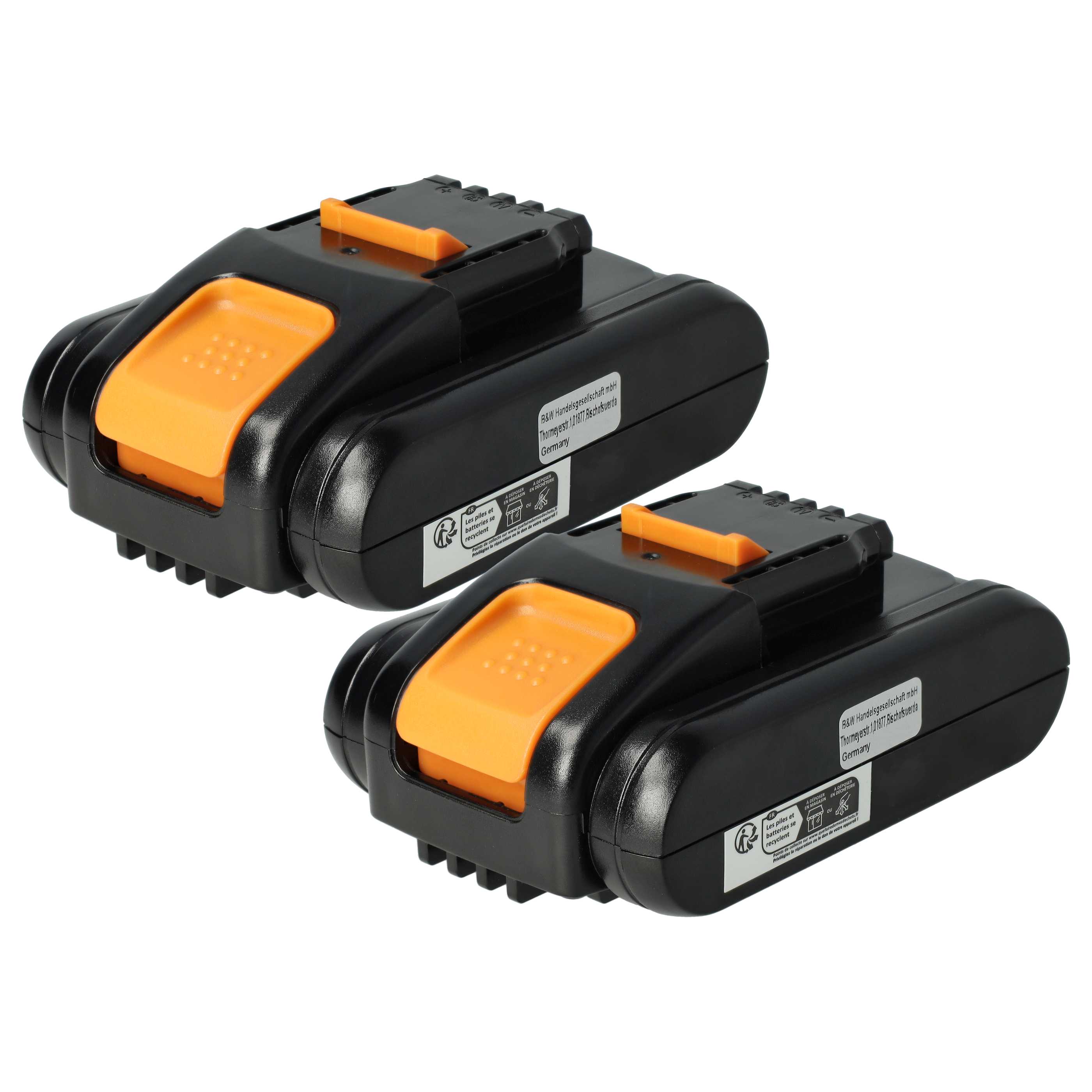2x Batteria sostituisce Rockwell RW9351.1 per attrezzo - 2Ah 20V Li-Ion