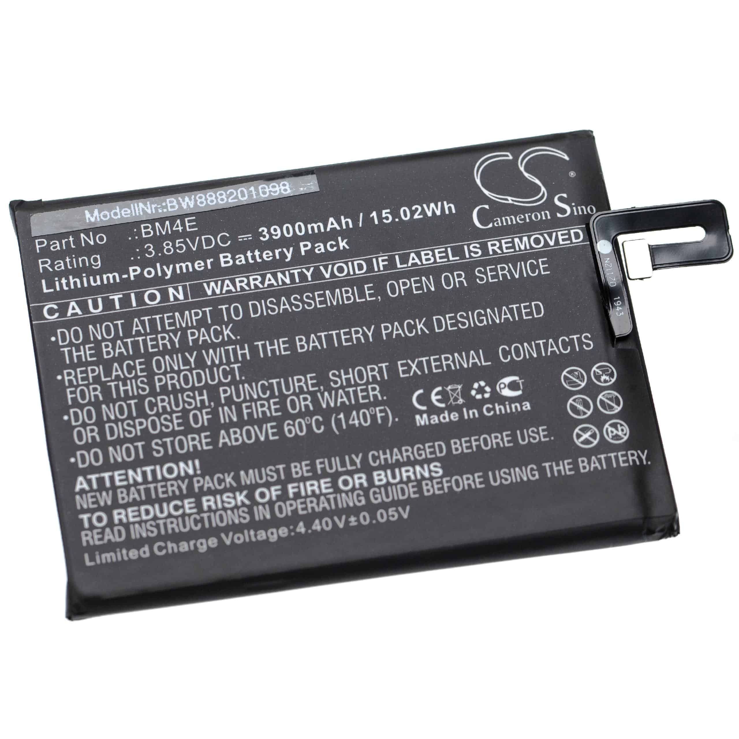 Mobile Phone Battery Replacement for Xiaomi / Pocophone BM4E - 3900mAh 3.85V Li-polymer