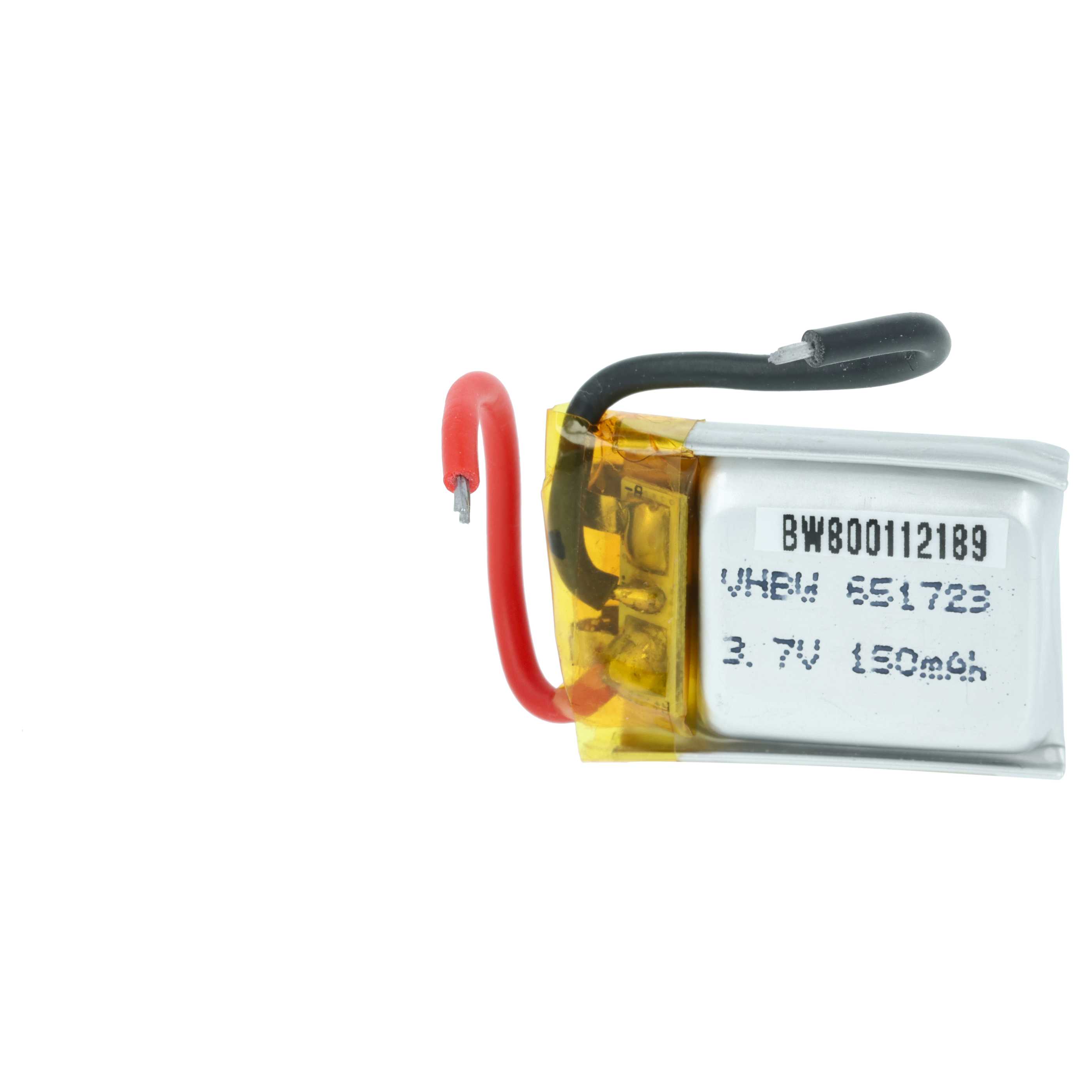 Model Making Device 2x Battery replaces JJRC 651723 - 150 mAh 3.7 V Li-polymer, 2 Pin Walkera