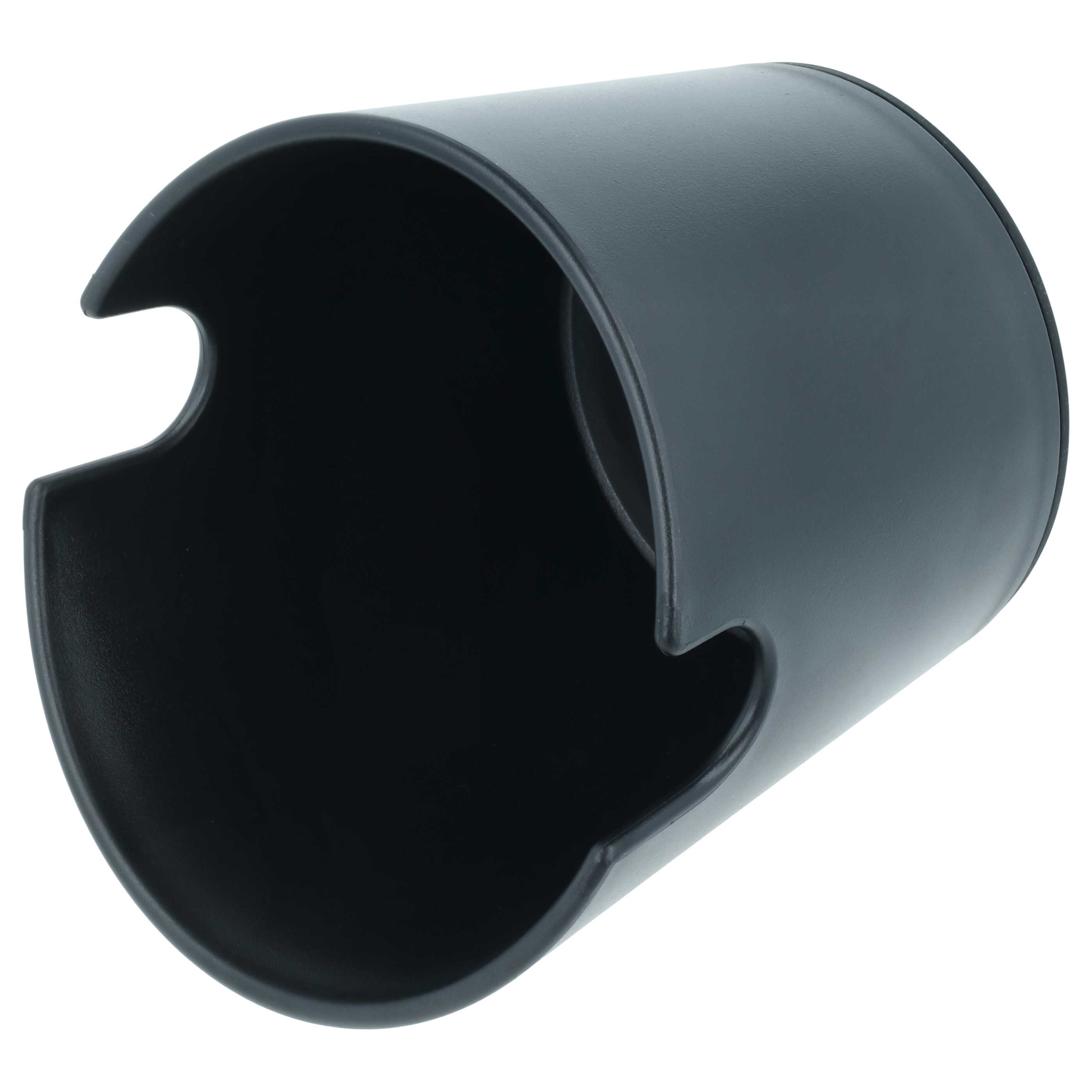 Drip Tray for Filter Holder - Knock Box suitable for Espresso Coffee Machine, Dishwasher Safe, Black