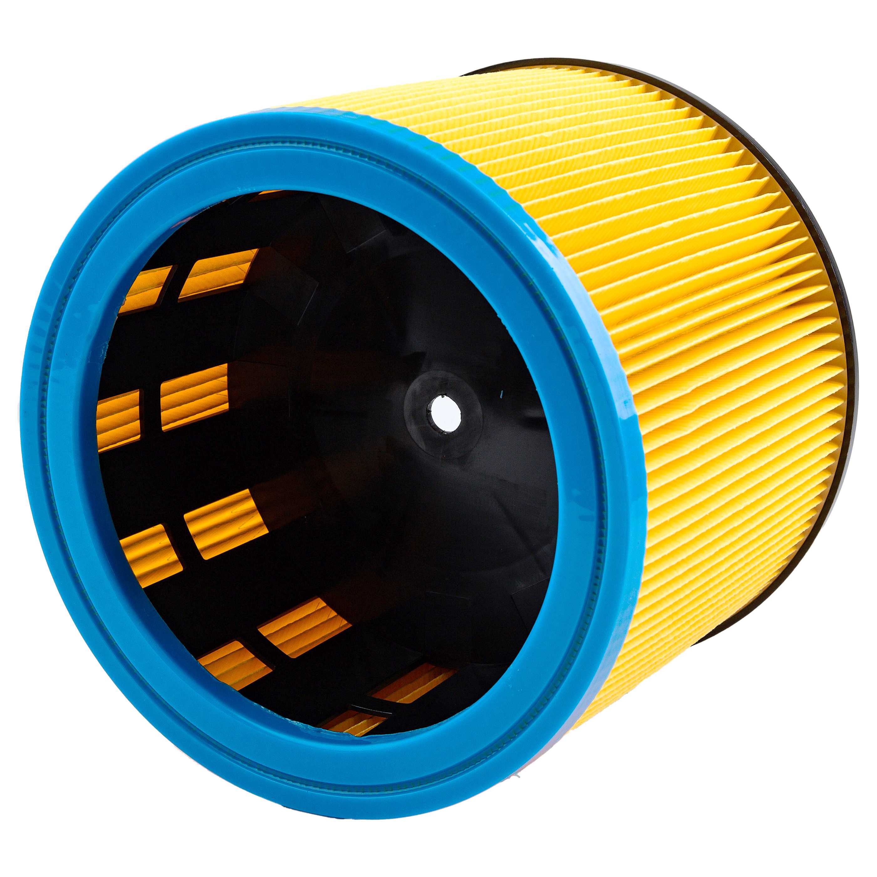 2x Filtercartridge filter replaces Starmix 413471, FP 7200 for Starmix Vacuum Cleaner, blue / yellow