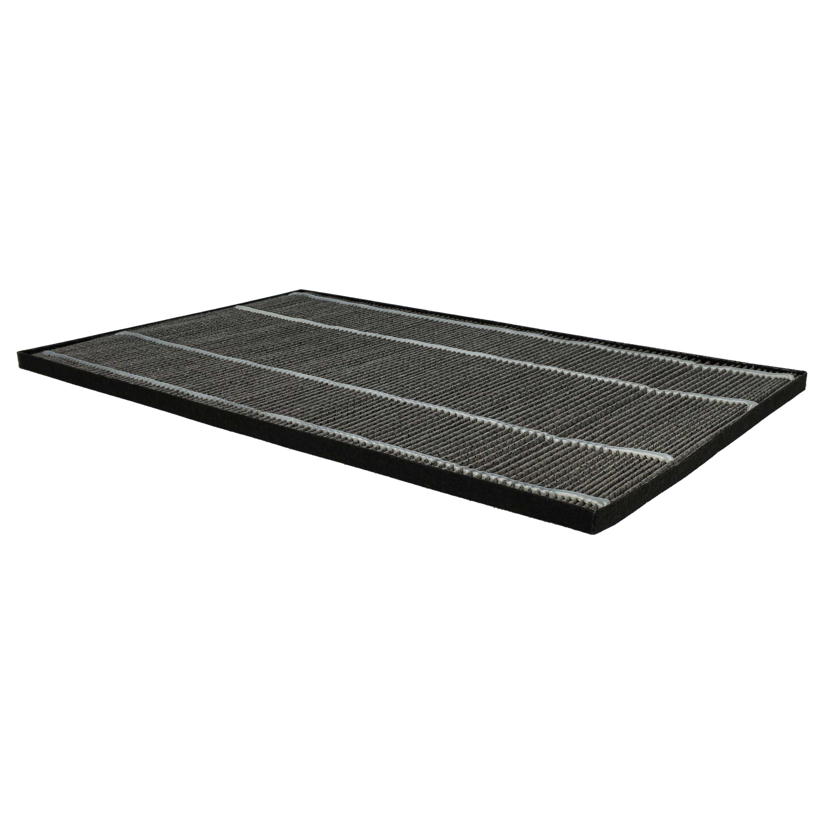 2x Activated Carbon Filter replaces Sharp FZ-A51DFR, 4974019764733 for Sharp Air Purifier - Air Filter