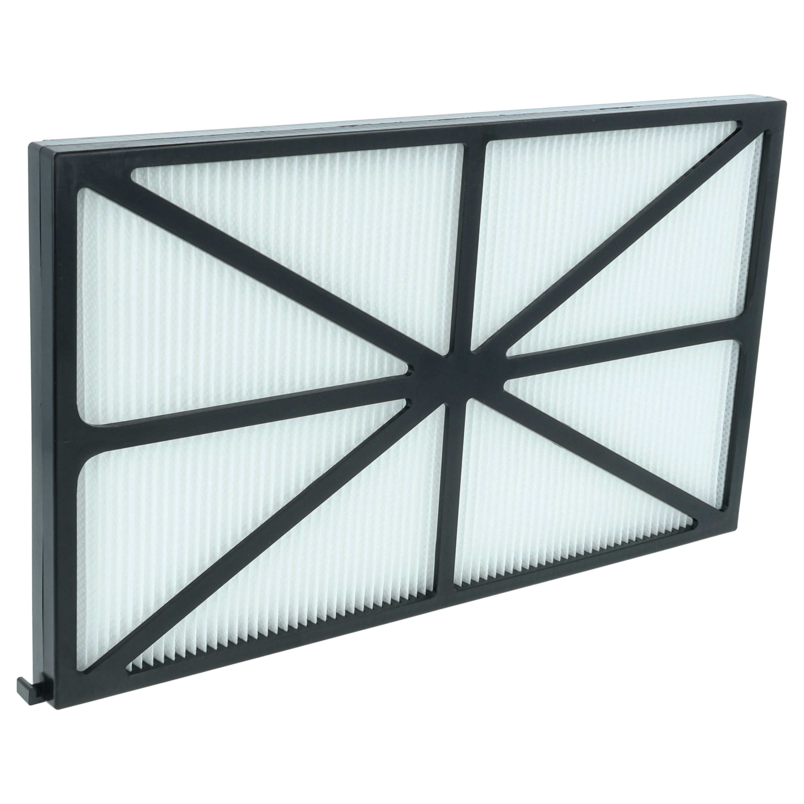 2x Filtre remplace Hayward 827261, RCX70101, RCX70101PAK2 pour aspirateur de piscine - 30 x 17,1 x 3,8 cm