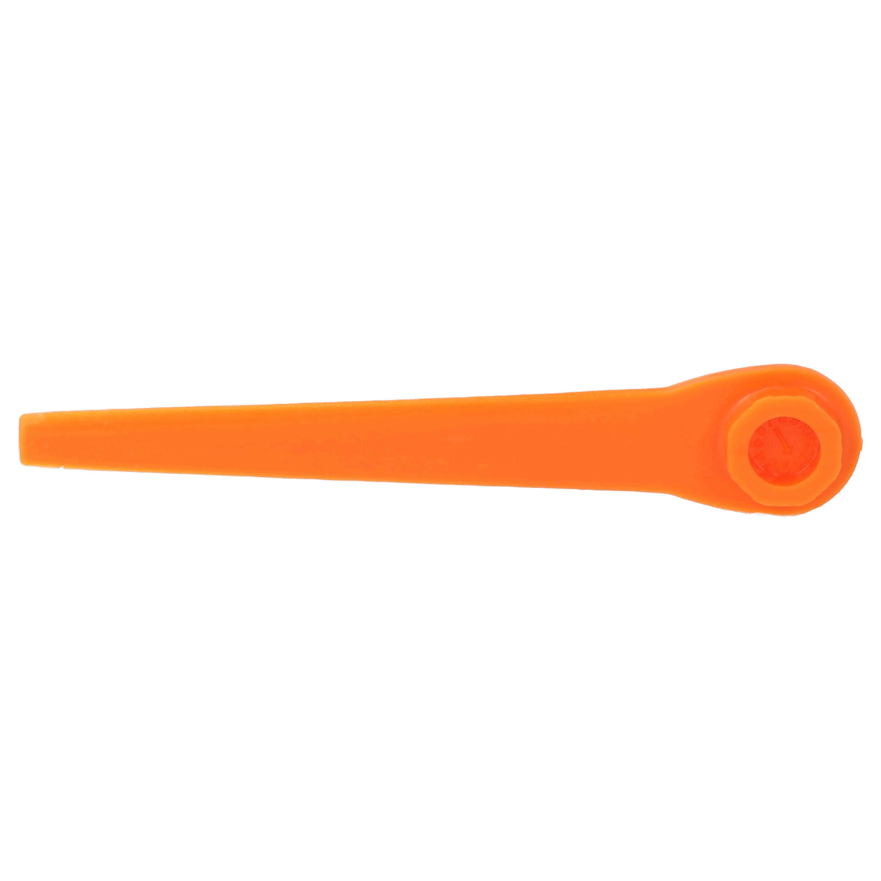 20x Lames remplace Gardena RotorCut 5368-20 pour débroussailleuse – Couteaux plastique, Orange