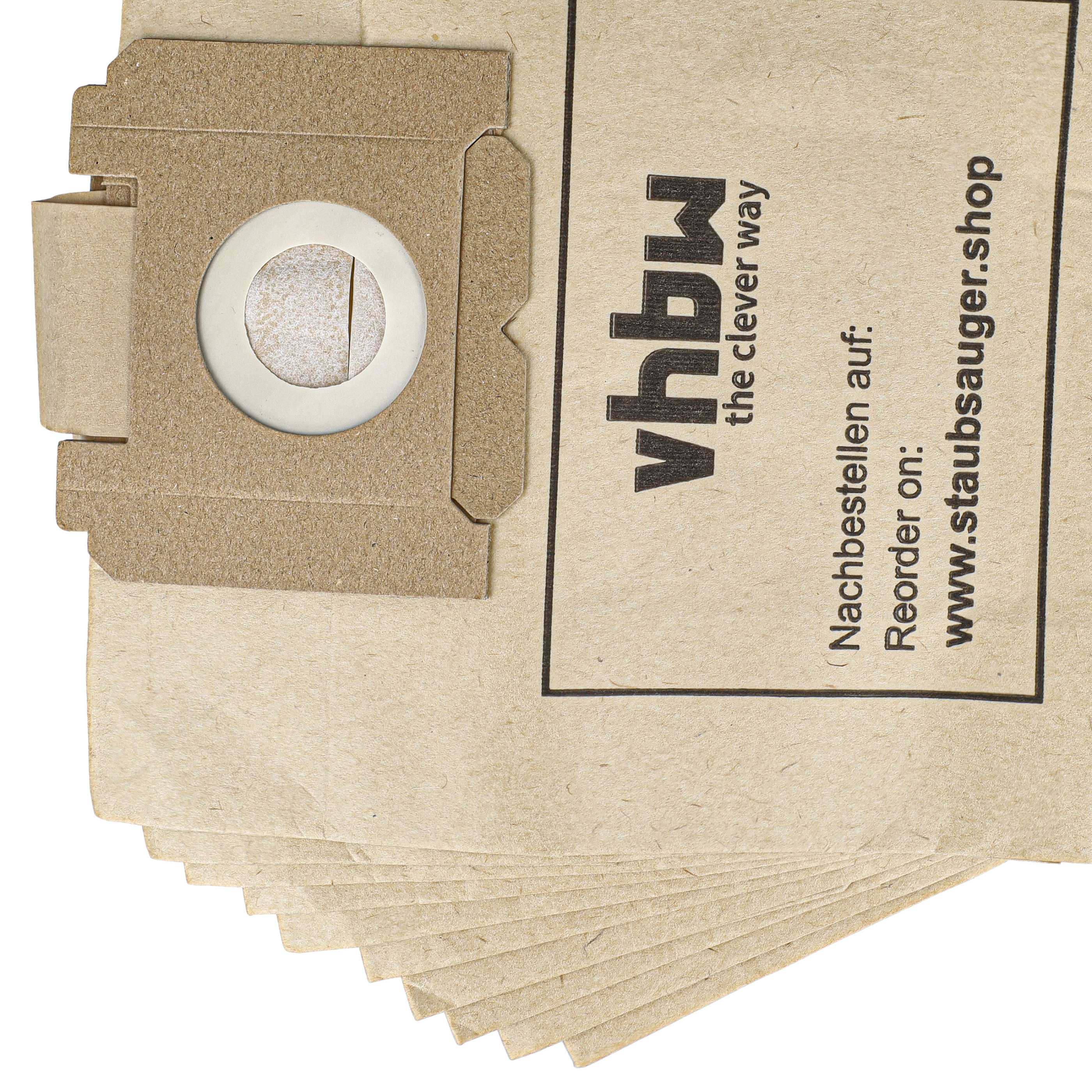 10x Sac remplace Adix AE 120, AE 104 pour aspirateur Satrap - papier