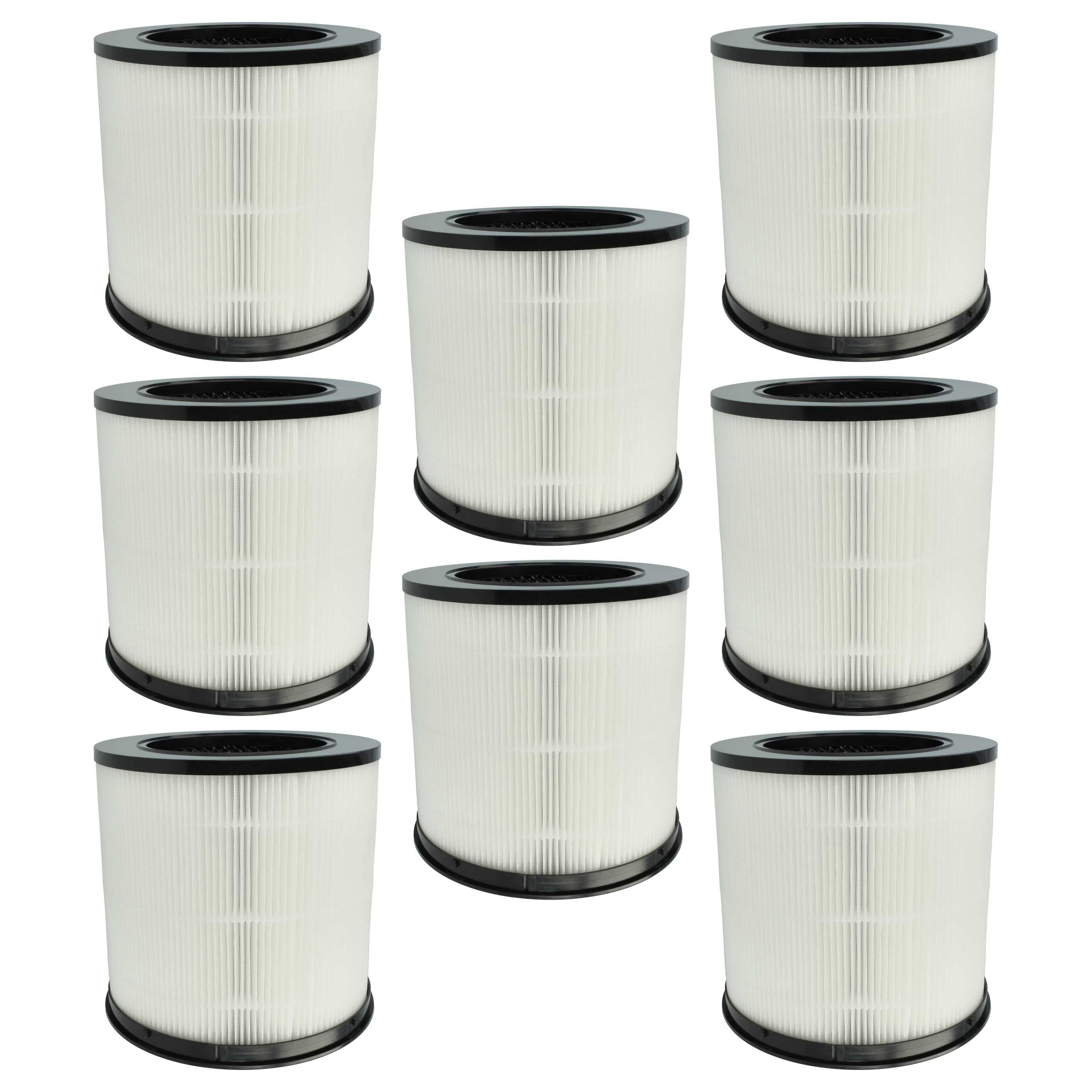 8x Filter as Replacement for Xiaomi BHR5861GL, AFEP7TFM01 - Pre Filter + HEPA + Activated Carbon