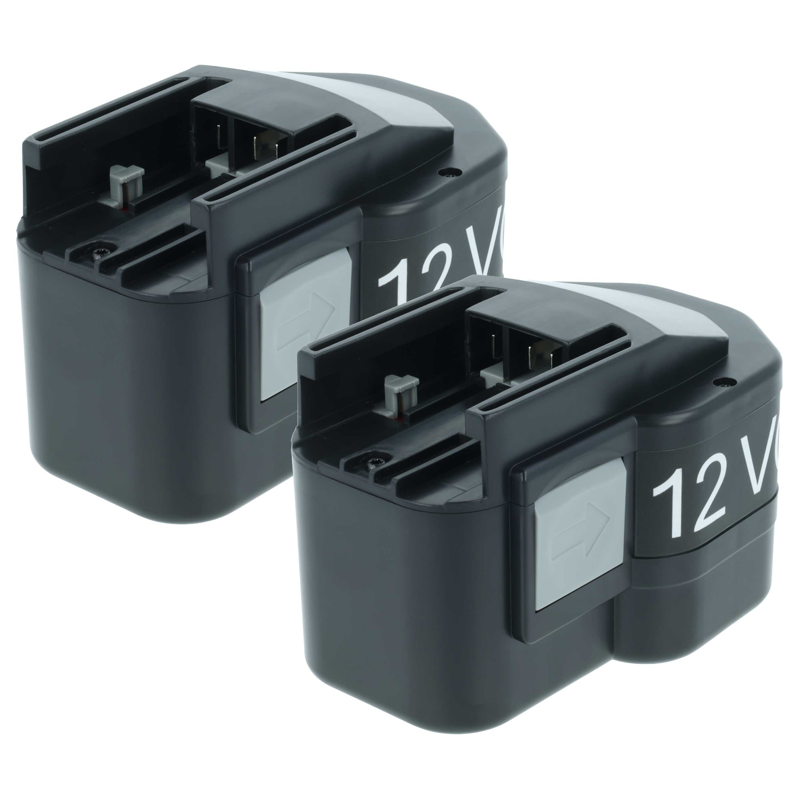 2x Batteria sostituisce AEG 48-11-1900, 48-11-1960, 48-11-1950, 48-11-1967 per attrezzo - 1,5Ah 12V NiMH