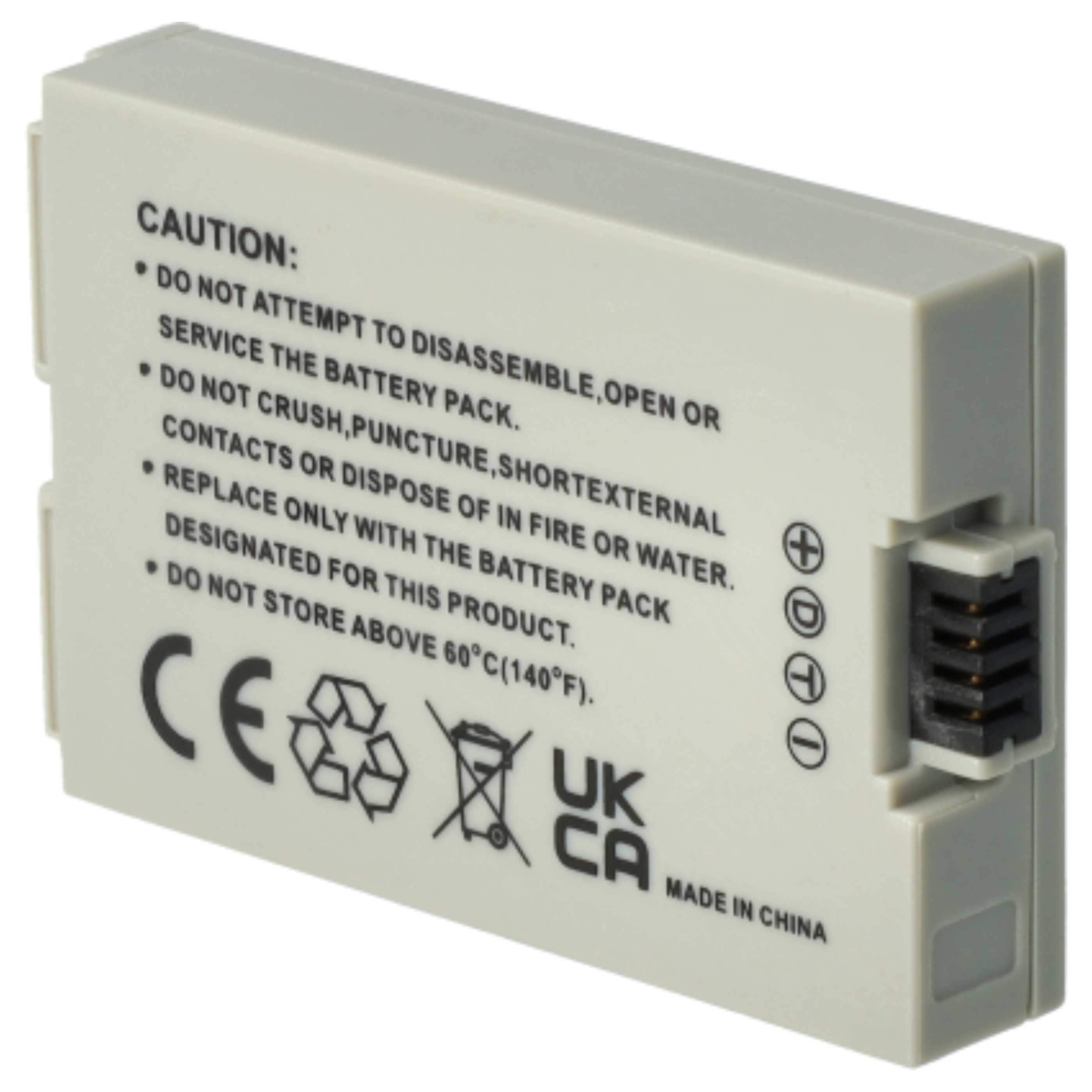 Videocamera 3x Battery replaces Canon BP-110 - 800 mAh 3.7 V Li-Ion