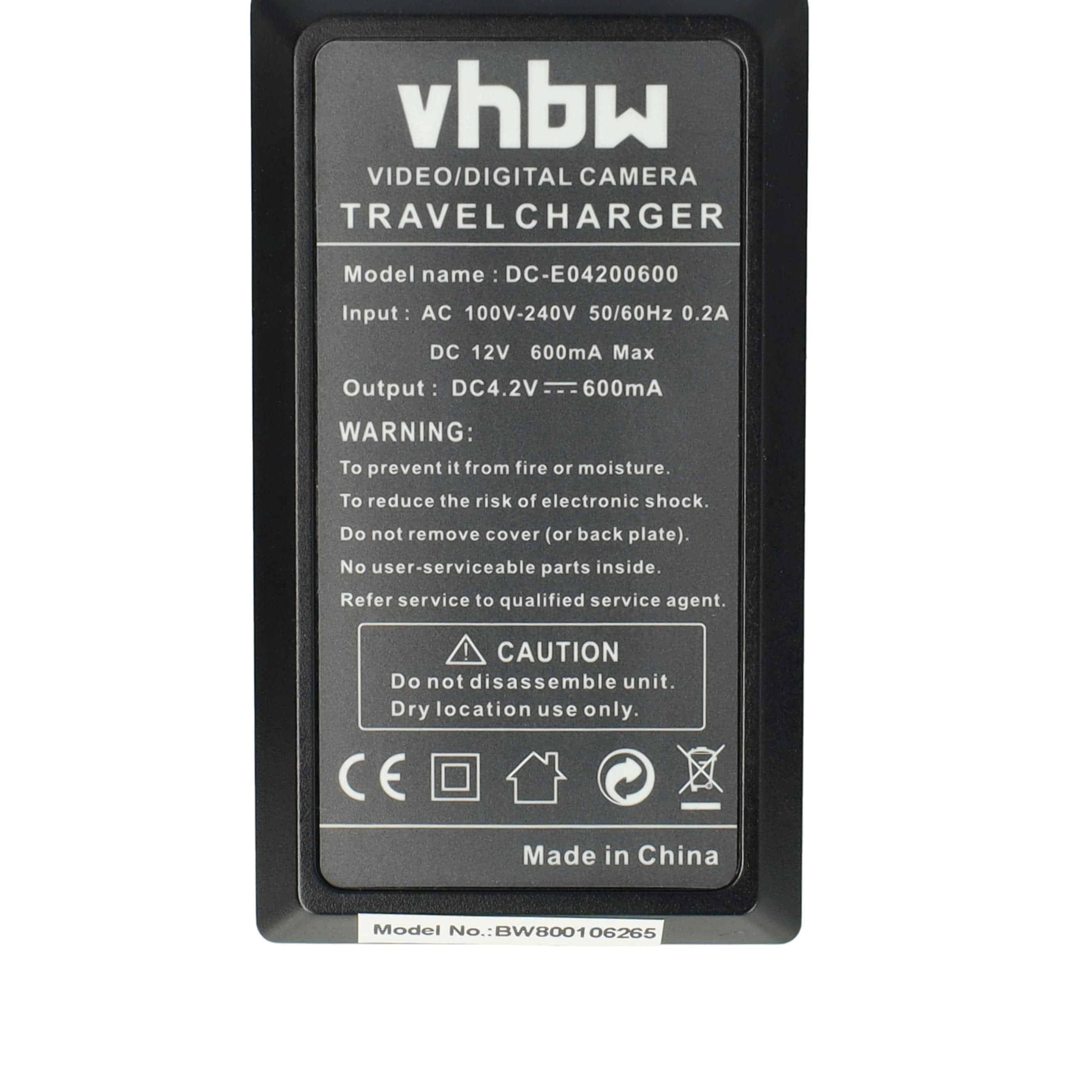 Battery Charger suitable for Camera etc. - 0.6 A, 4.2 V
