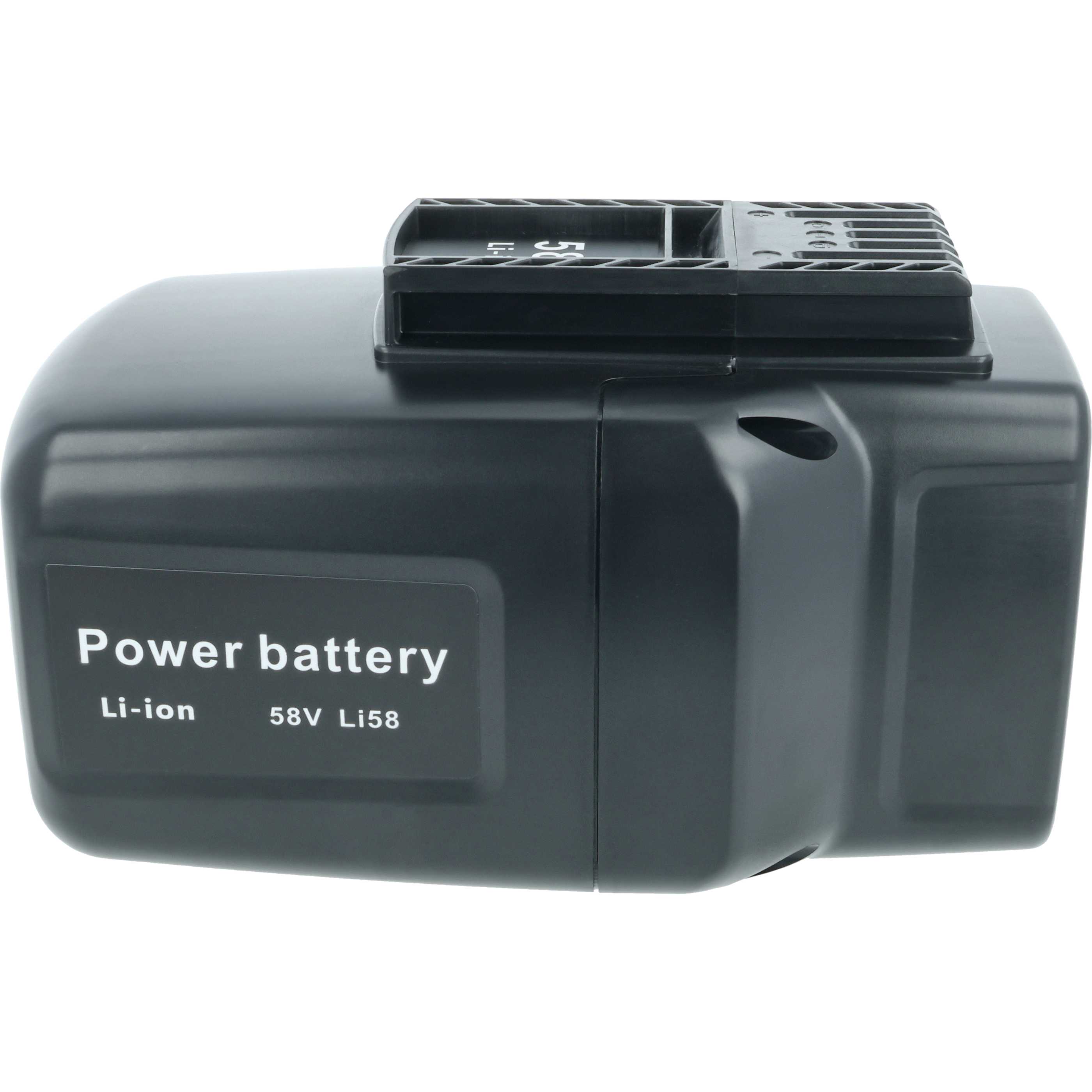 Battery replaces McCulloch 59-09.238.03, 582611701, 590810401 - 5200 mAh 58 V Li-Ion, black / yellow