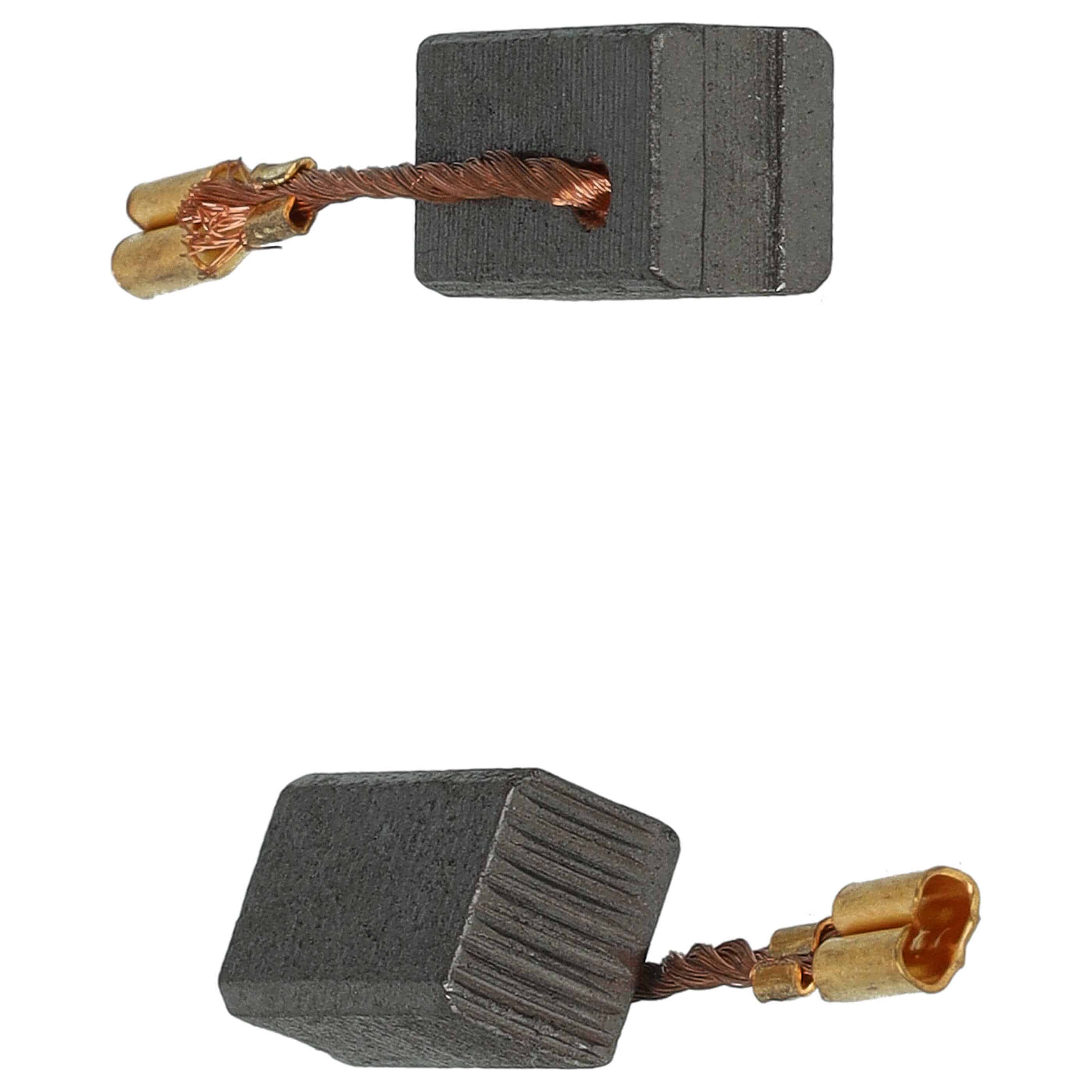 2x Balais de charbon remplace Bosch 1619P02870 pour outil électrique - 13 x 6,5 x 8mm