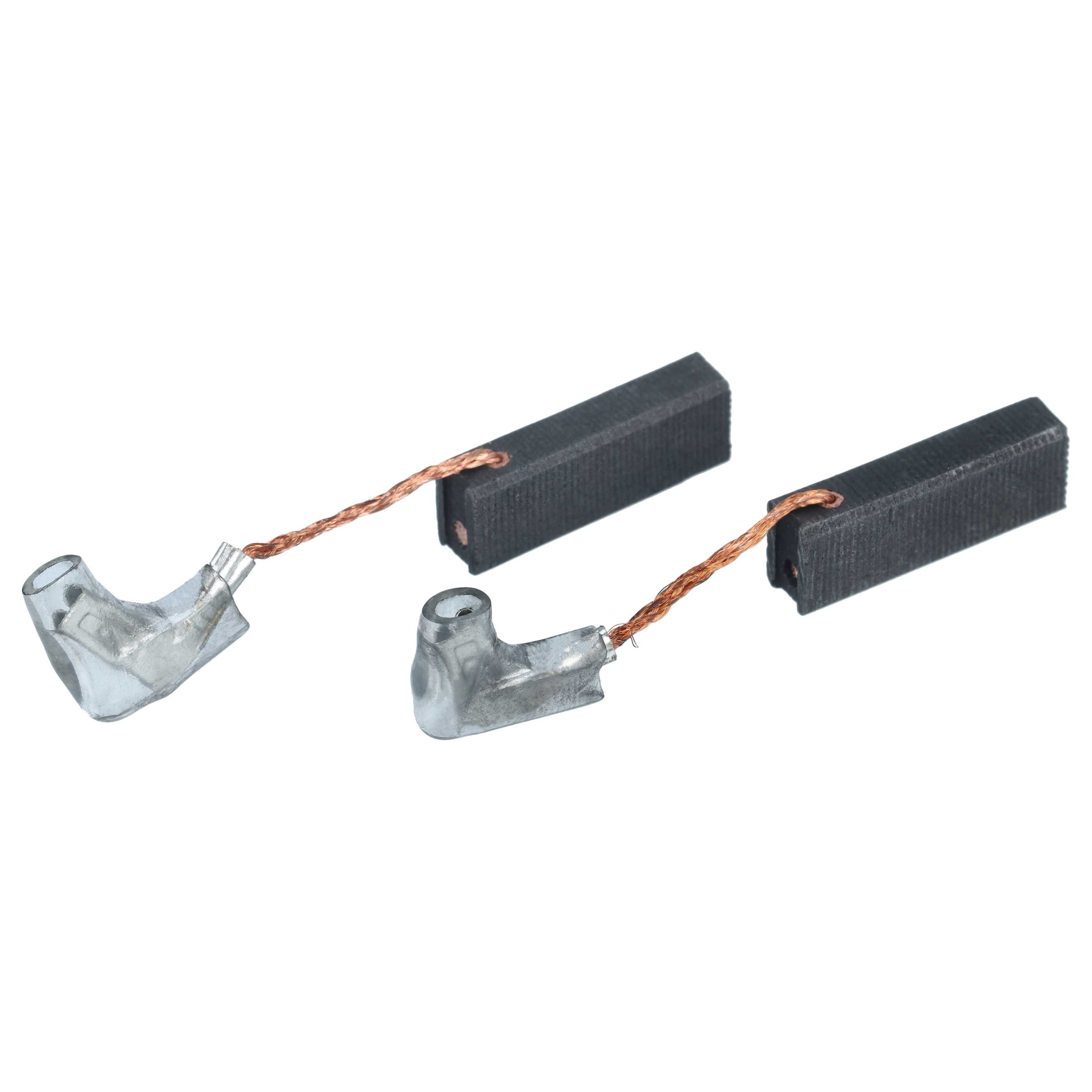 Kohlebürsten (2 Stück) für Parkside PBH 1050 C3, u.a., 13.83*8.56*5.44 mm, Auto-Stopp-Funktion