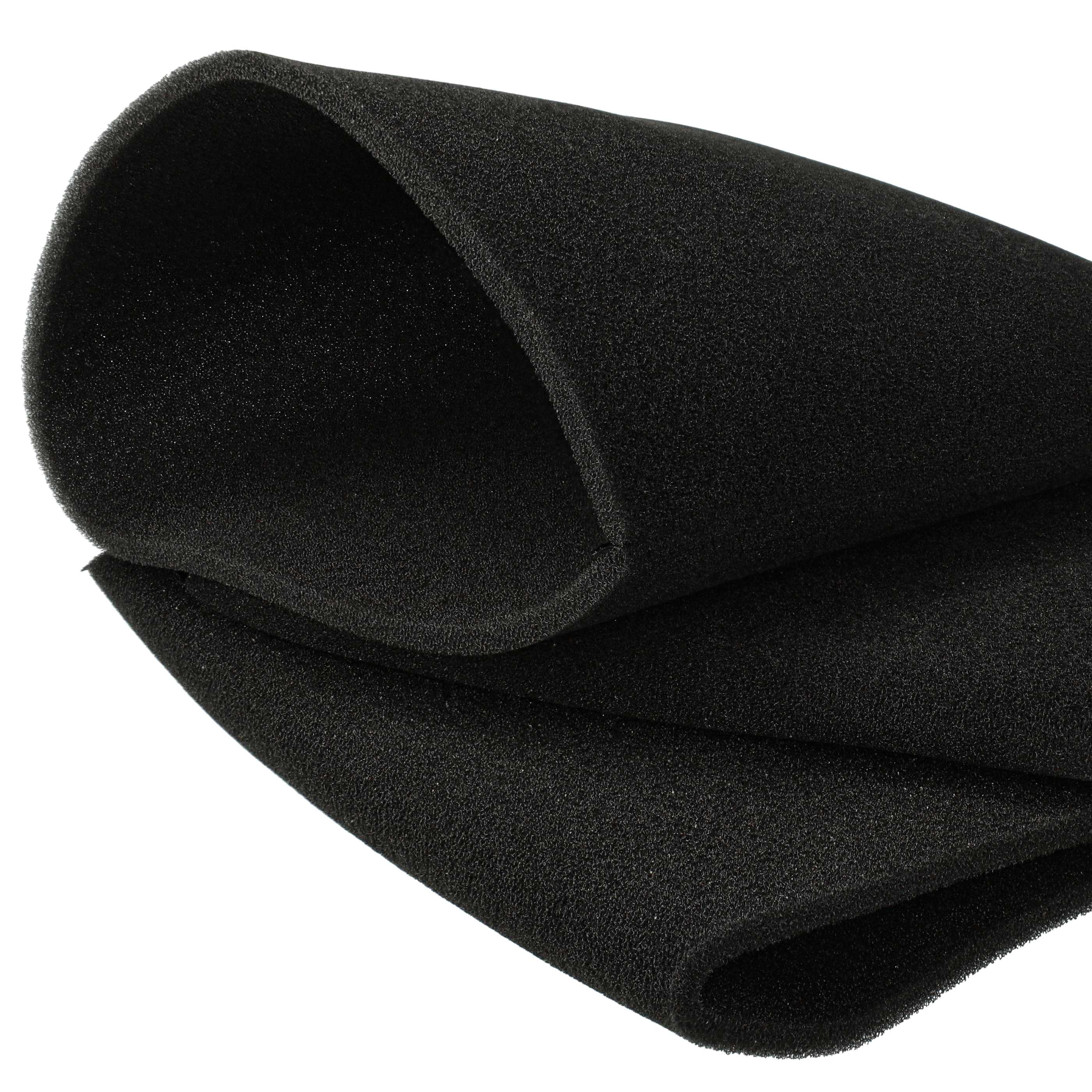 6x Filterfoam filter replaces Parkside 30250100 for Parkside Vacuum Cleaner