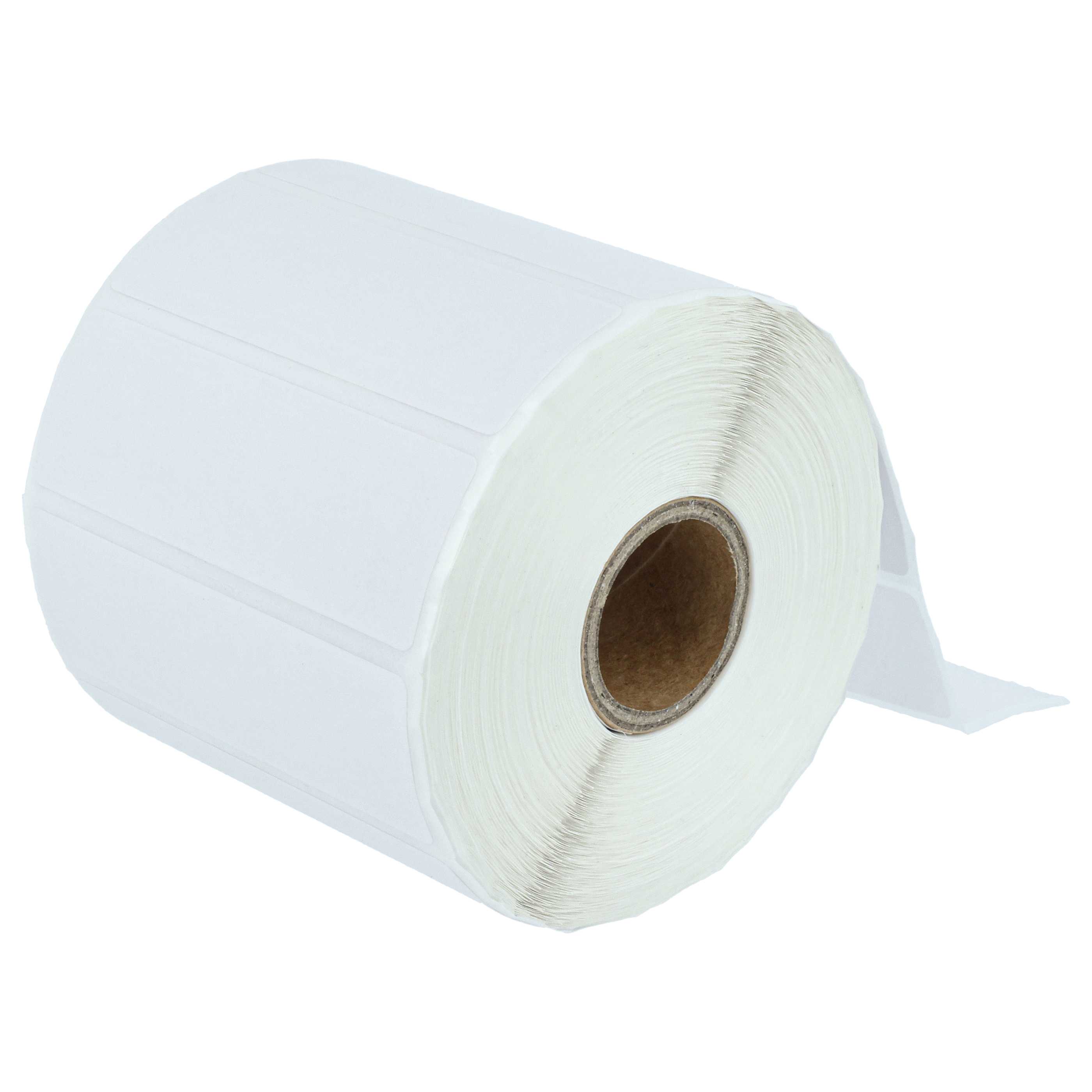 10x Label Roll for Toshiba Labeller - 25.4 mm x 76.2 mm