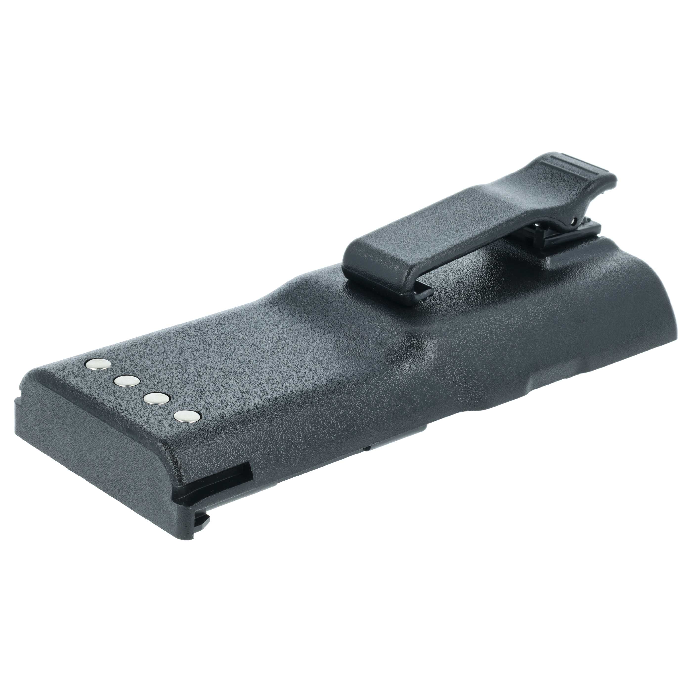 Radio 5x Battery replaces Motorola HNN8133C, HNN9628A, HNN8308A, HNN9628 - 2500 mAh 7.5 V NiMH + Belt Clip