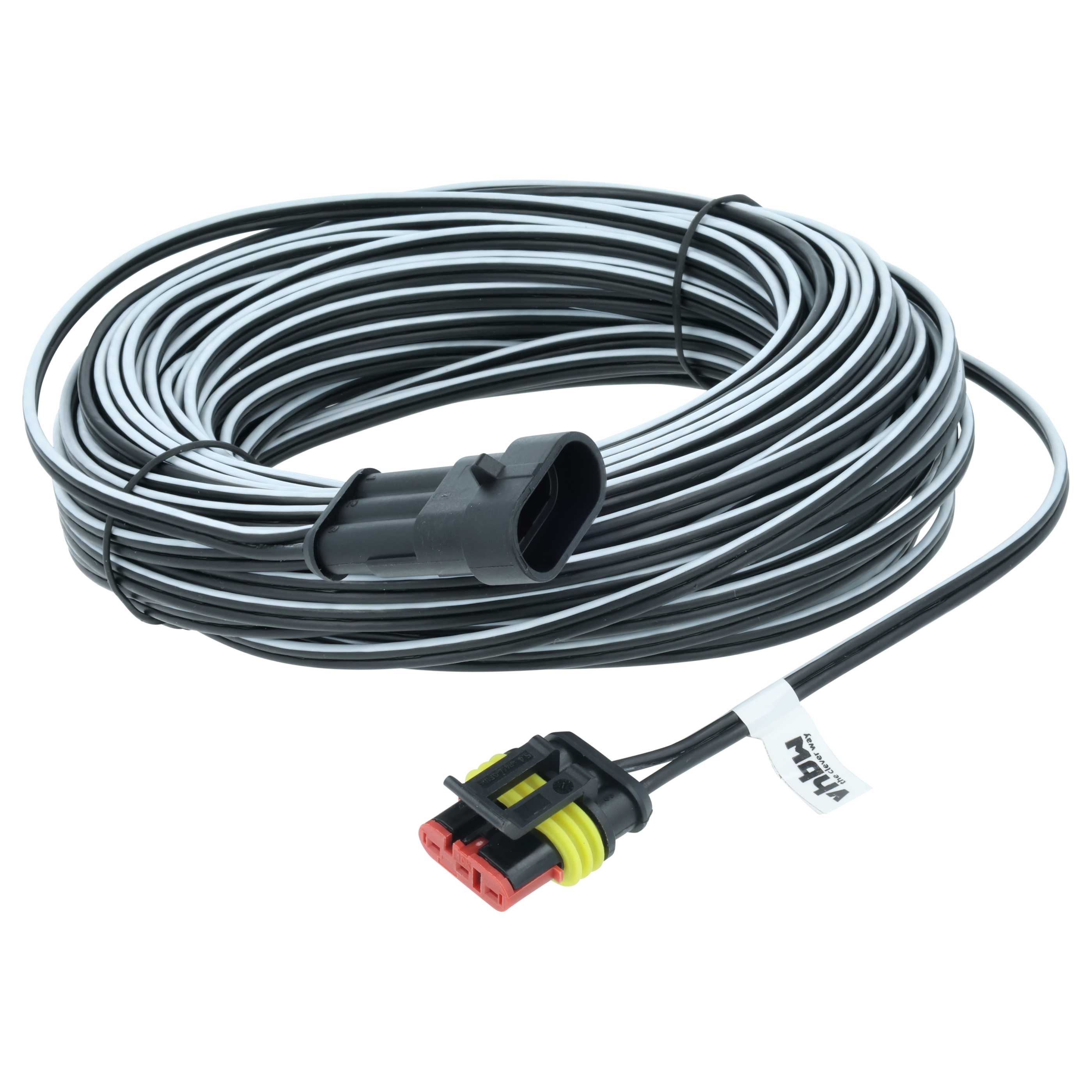 alimentatore, batteria 3000 mAh, cavo da 20 m per per Gardena R40Li, Sileno City, Husqvarna Automower 310, 105, 305