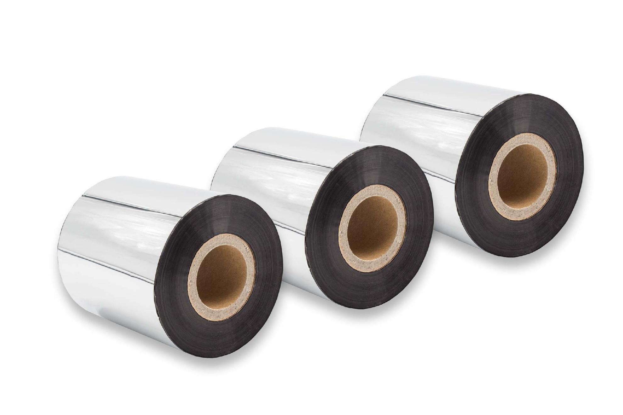 3x Ruban de transfert thermique pour imprimante Godex, Printronix, TSC, Valentin et autres - 70 mm x 300 m, ci