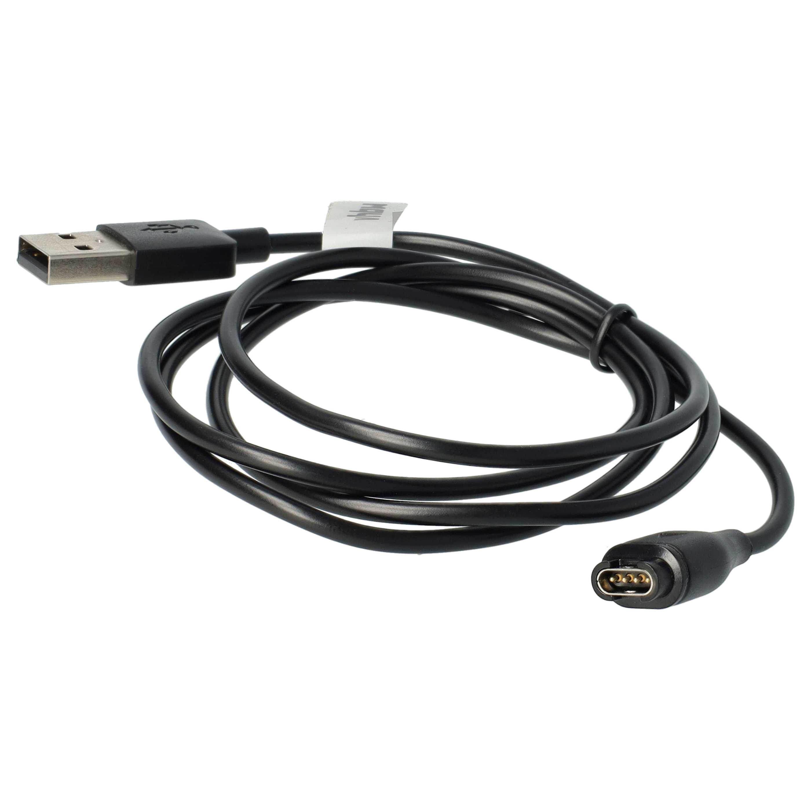 Kabel do ładowania smartwatch Garmin zamiennik Garmin 8013048 - Kabel USB A, 100 cm, czarny
