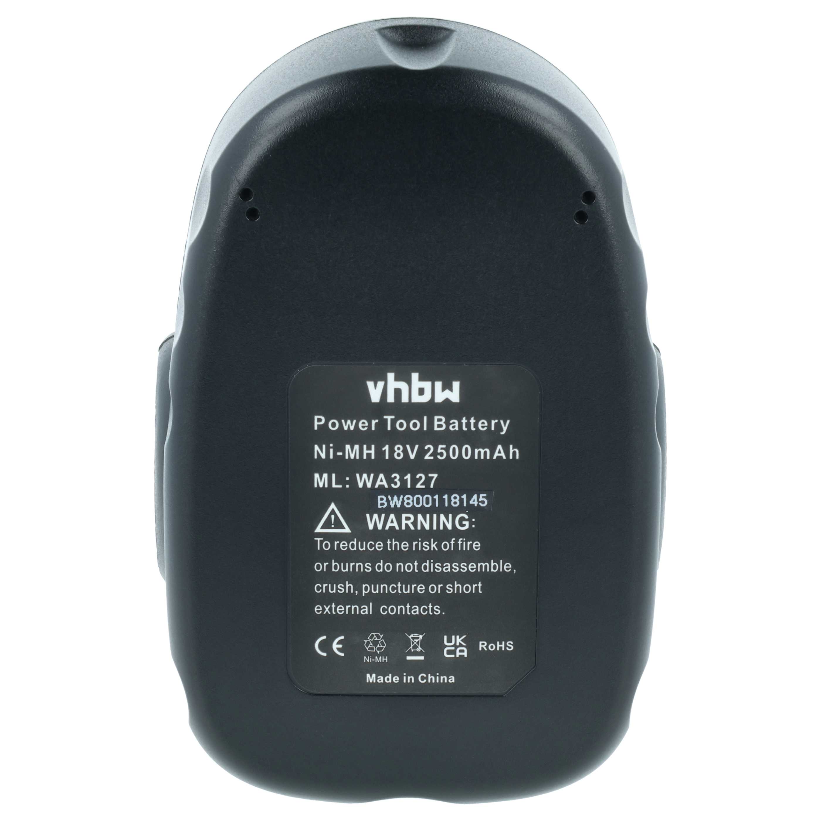 Batteria sostituisce Worx WA312 per attrezzo - 2000mAh 18V NiMH
