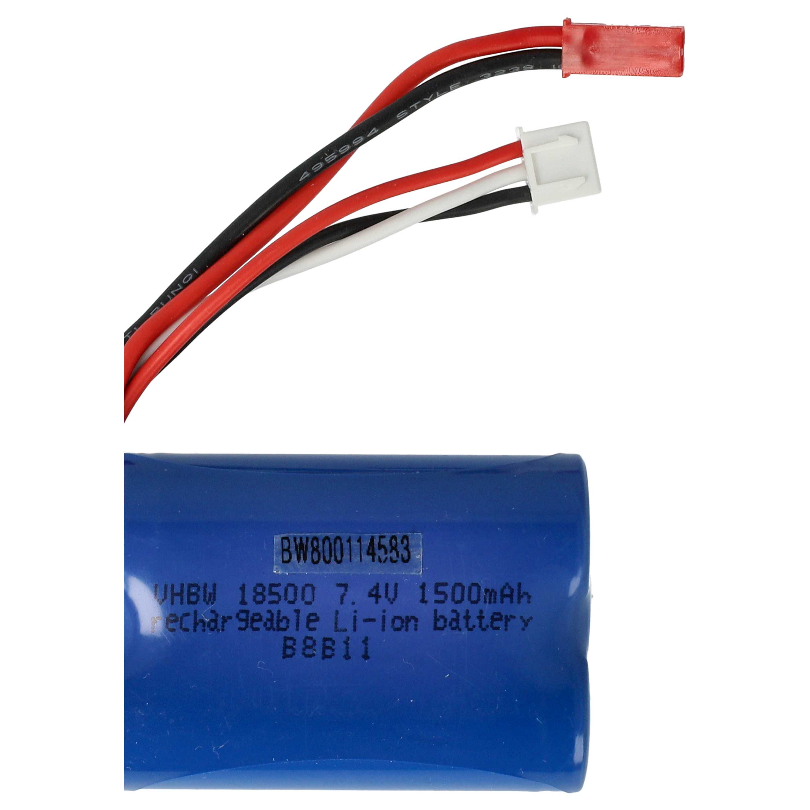 Batterie remplace Revell 44091 pour drone Revell- 1500mAh 7,4V Li-ion