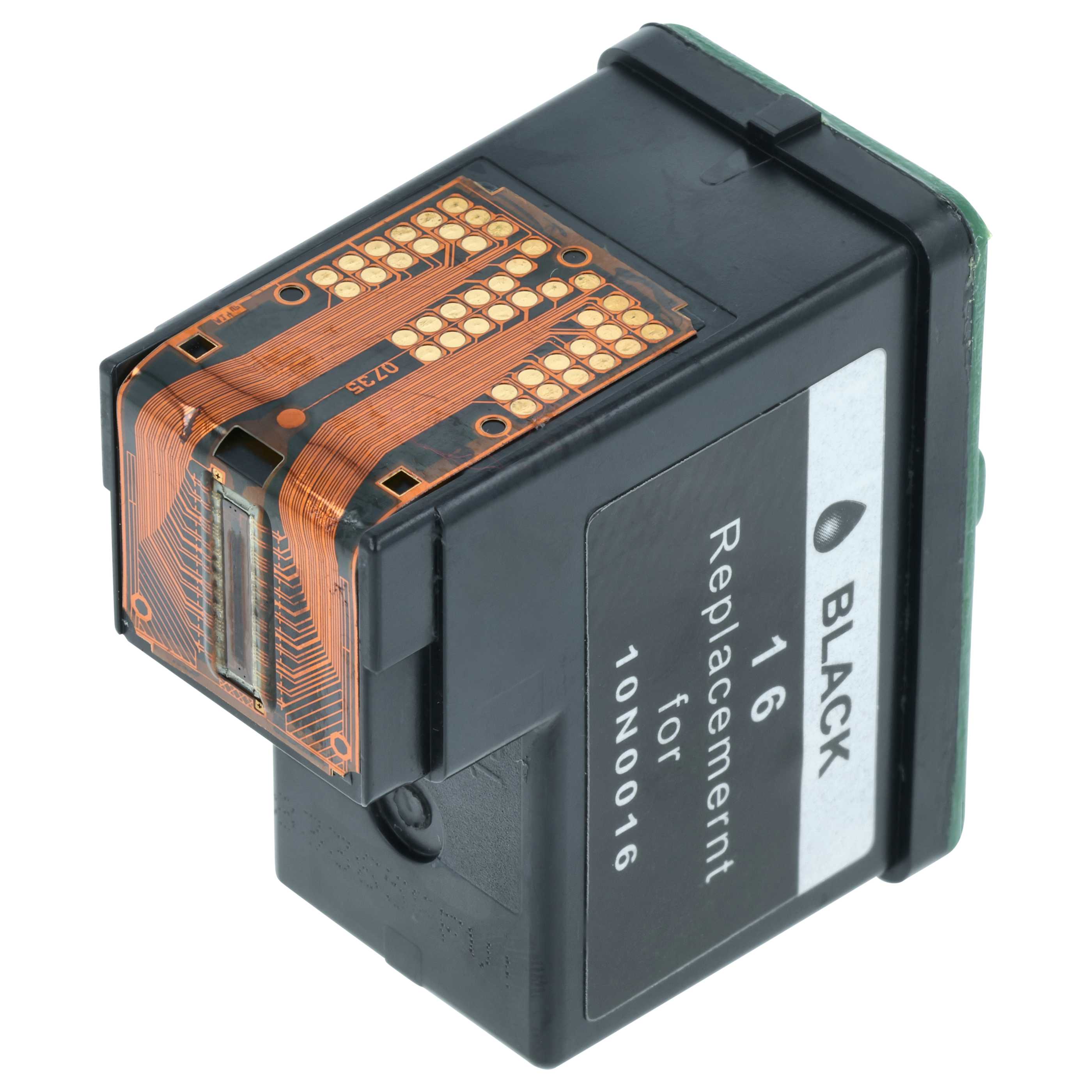 Cartouche remplace Lexmark 17, 16, 10N0217, 10N0016 pour imprimante Lexmark / Dell - noir remanufacturée 15ml