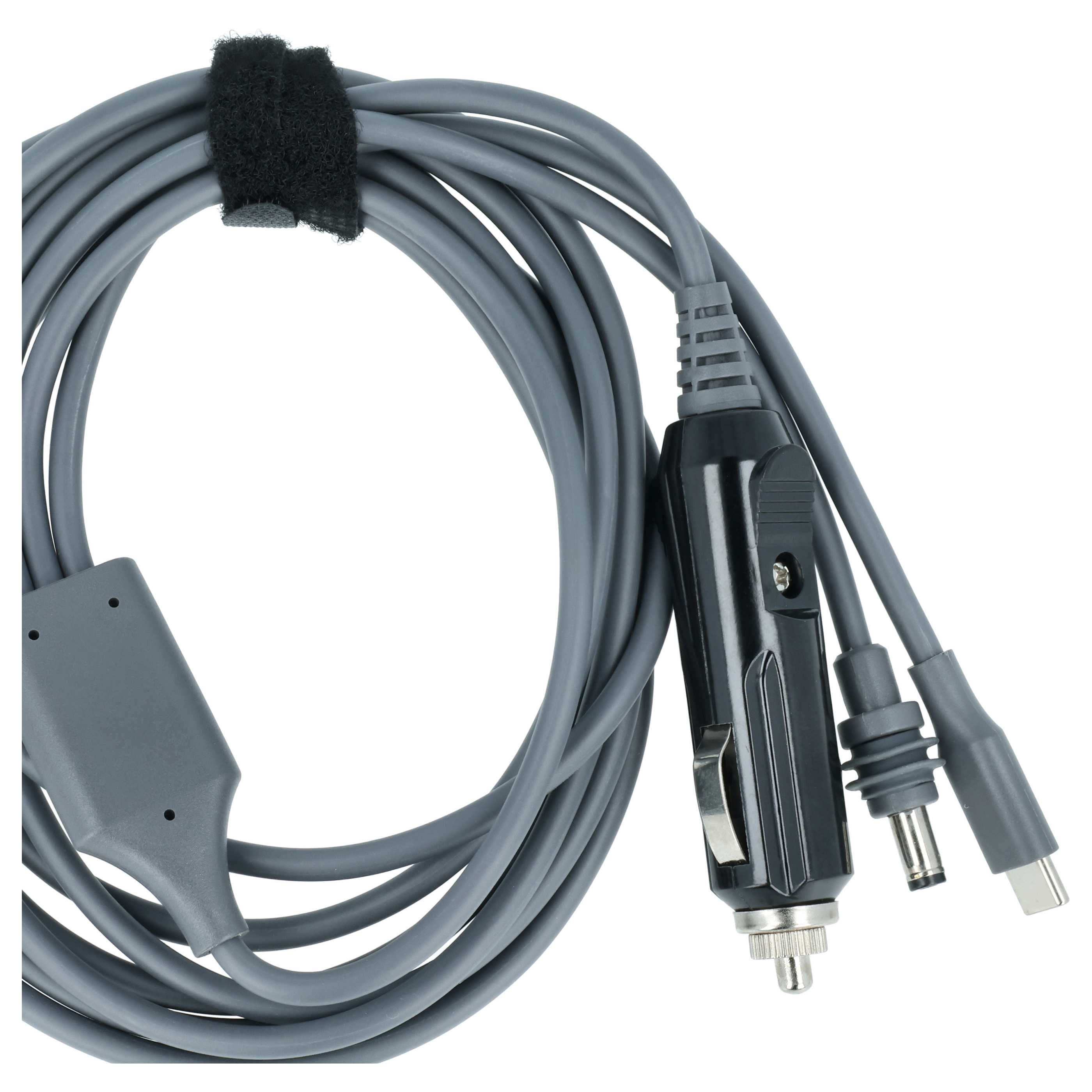 3 in 1 Stromkabel für Wlan Router wie Starlink Mini, DC auf USB Typ C, DC, KFZ-Stecker, 100 W, 20 V, 5A, Länge: 3m