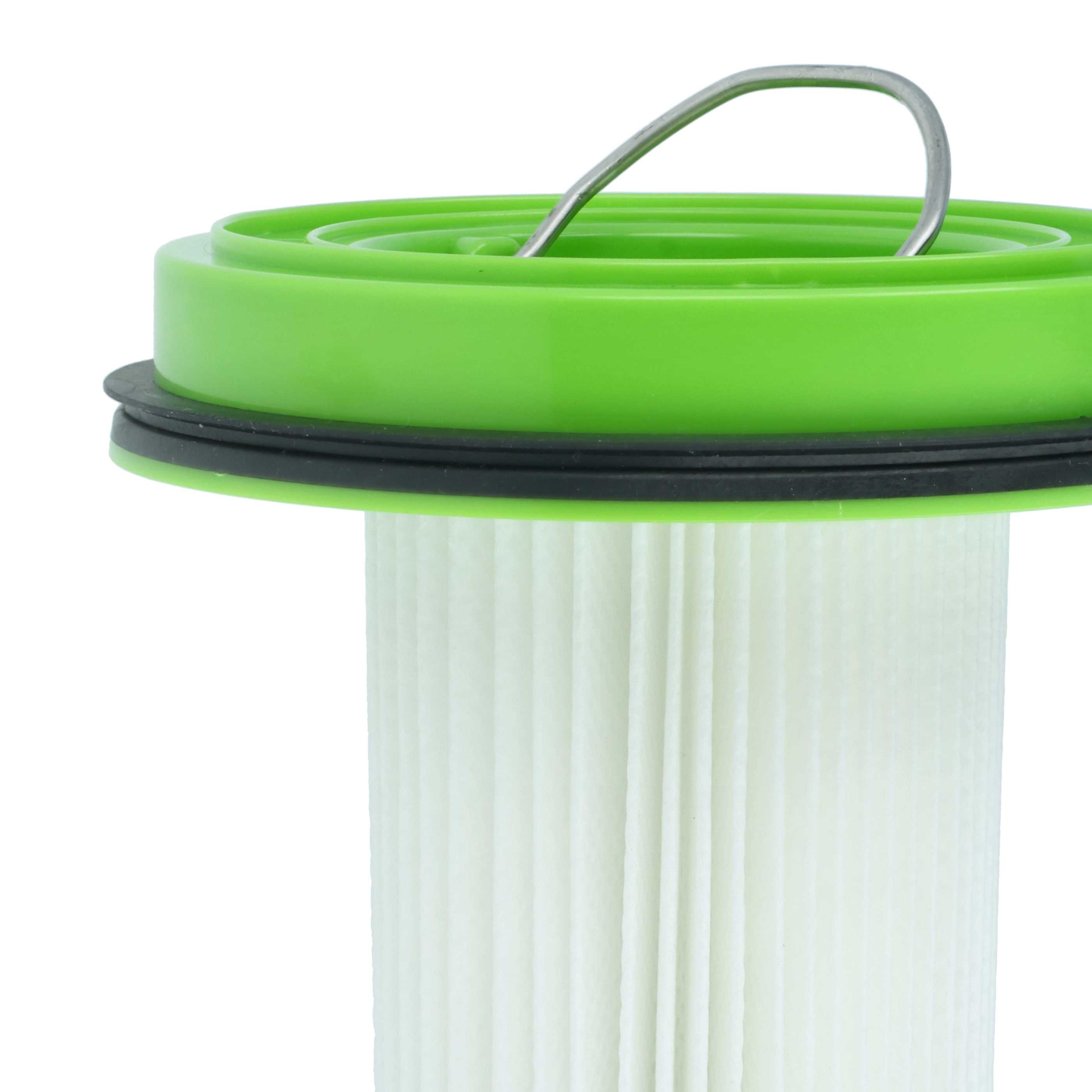 5x Filter replaces Greenworks 2950707, ASV-HF2-GW for Greenworks Vacuum Cleaner, filter class H13