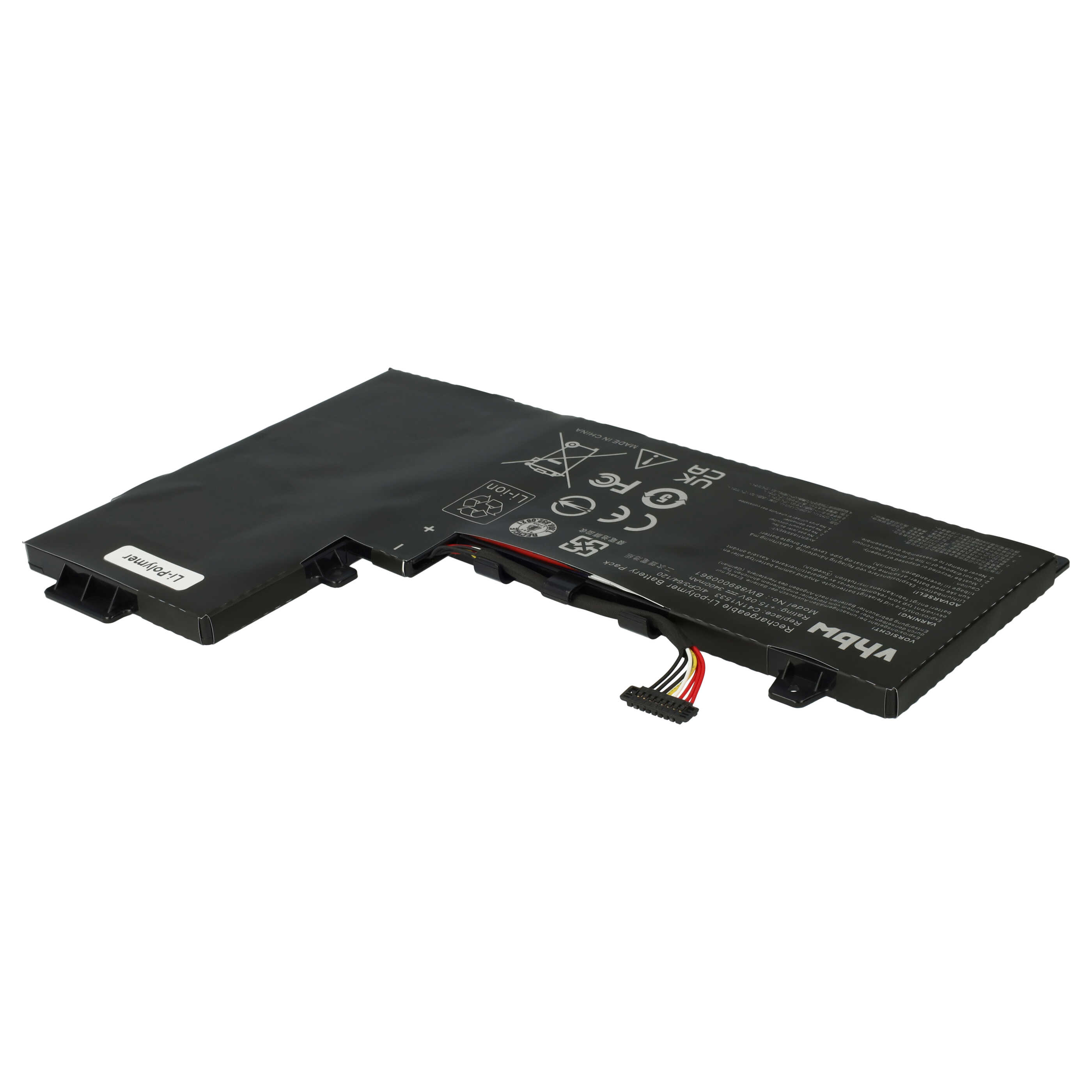 Akumulator do laptopa zamiennik Asus C41N1533 (4ICP3/82/120), 0B200-02010200 - 3400 mAh 15,08 V LiPo
