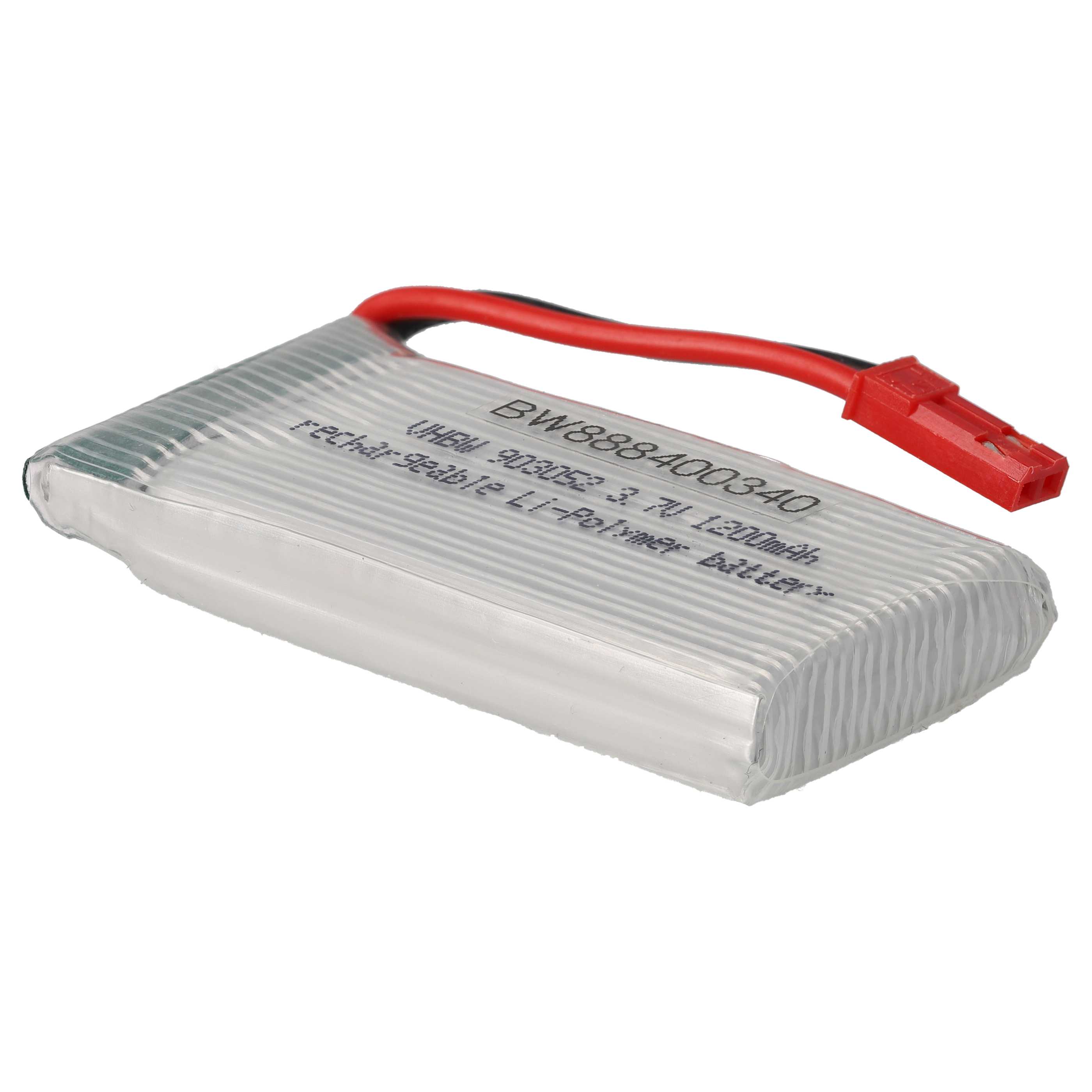 Batterie modèle radio-télécommandé - 1200mAh 3,7V Li-polymère, BEC